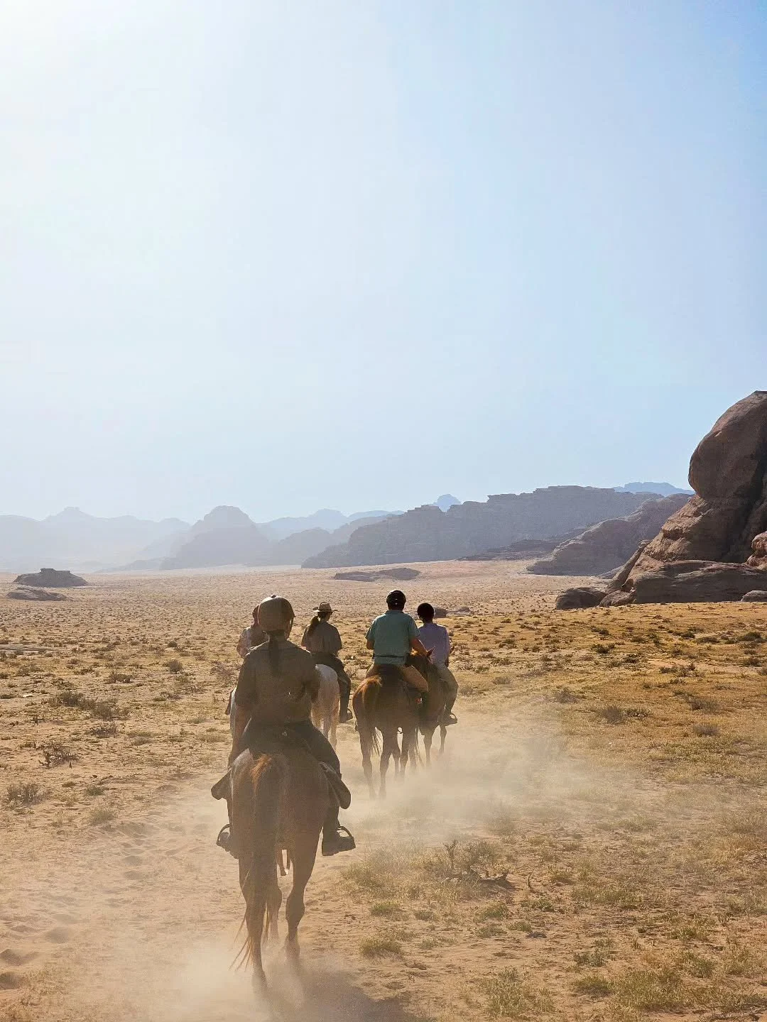 Jordan: where adventurous souls disconnect to reconnect.
No signal. Just horses, desert, and Bedouin magic💘🐴
30th March to 4th of April Tour available.
Book your saddle now with Dust&amp;Reins 💘
#equestrianadventures #horsetour #horsetrek #adventu