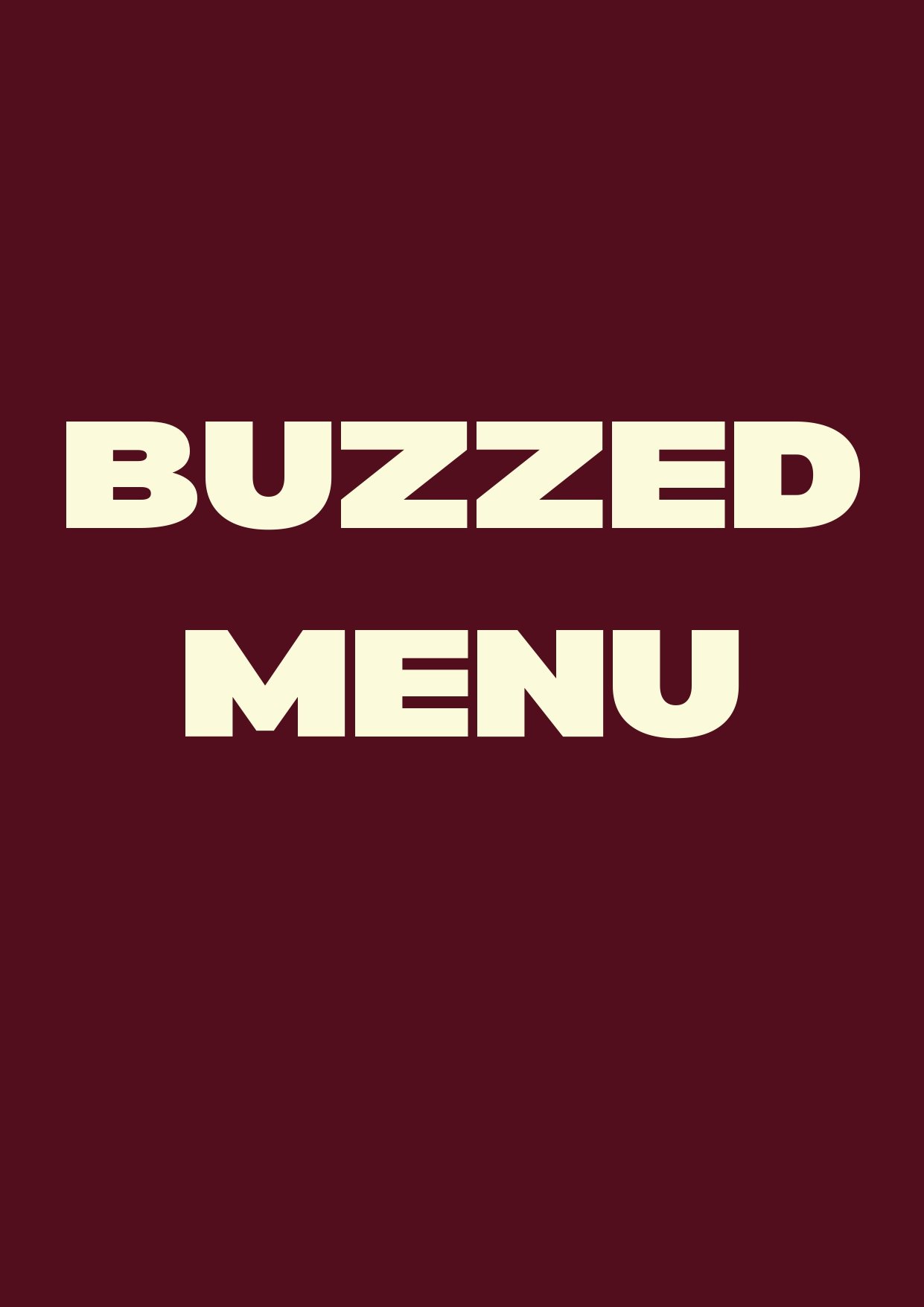 Menu | Specialty Coffee, Cold Beers – Visit Now — Buzzed Coffee Bar