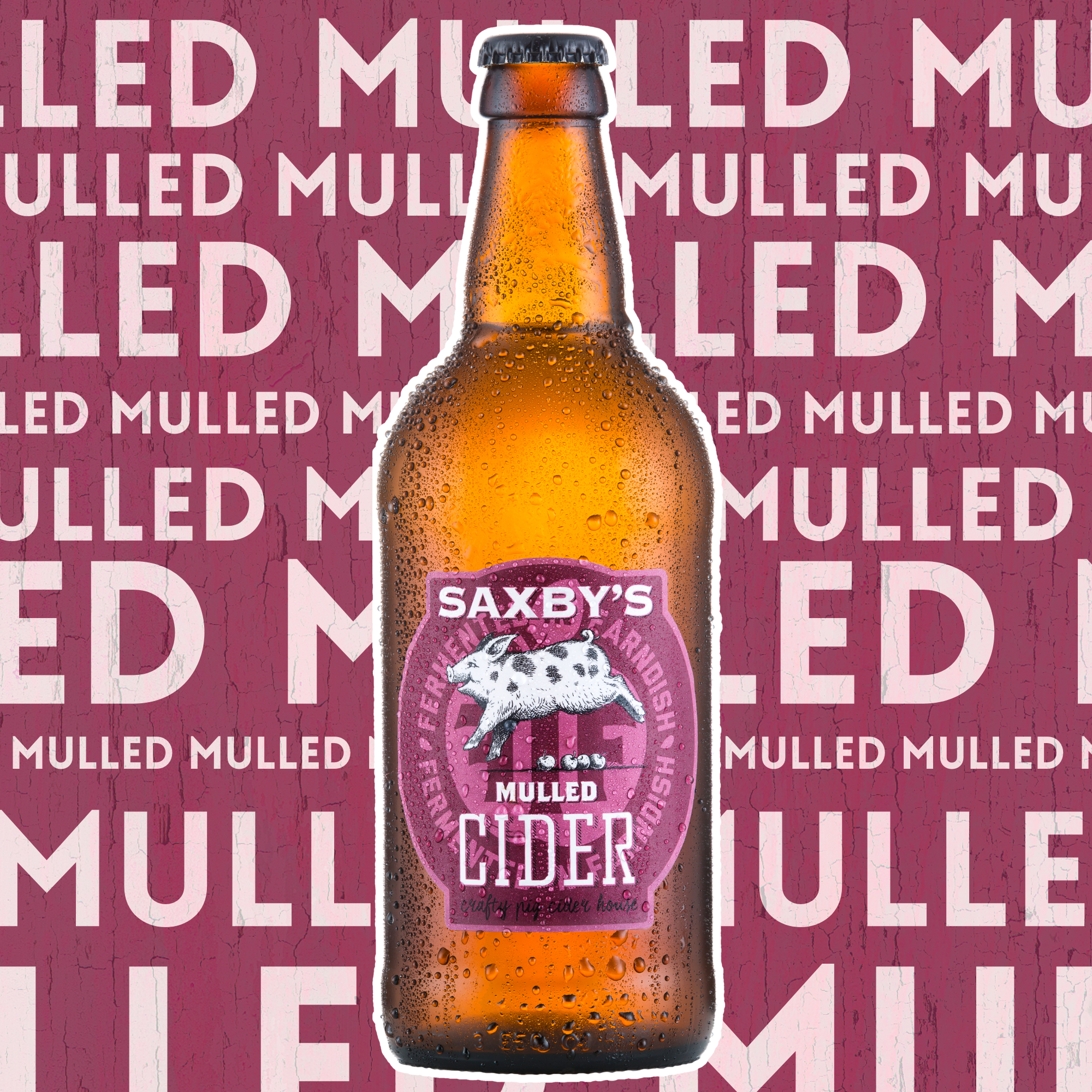 Saxbys Mulled Cider Bottles