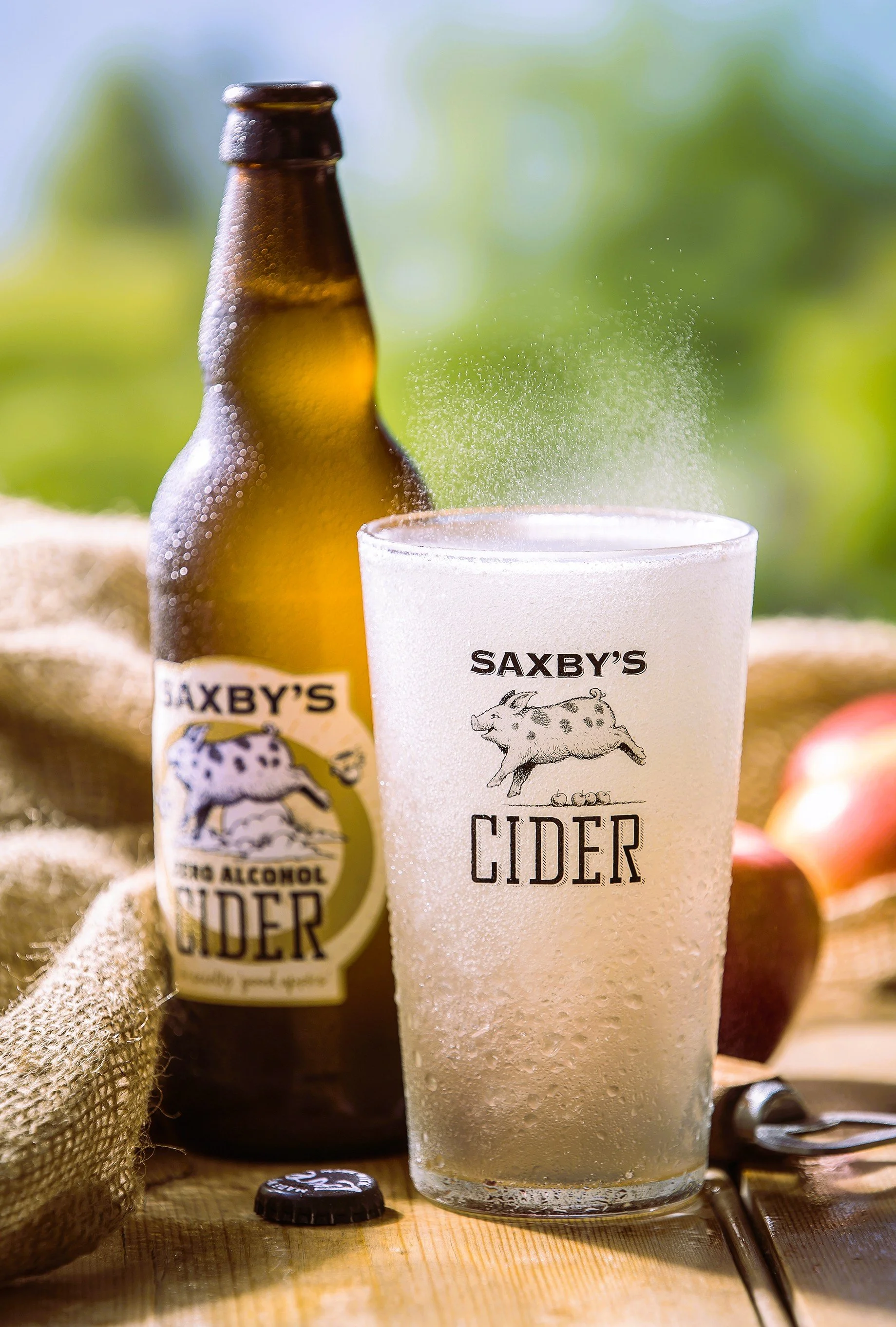 Saxby’s Zero Alcohol Sparkling Cider has finally landed!