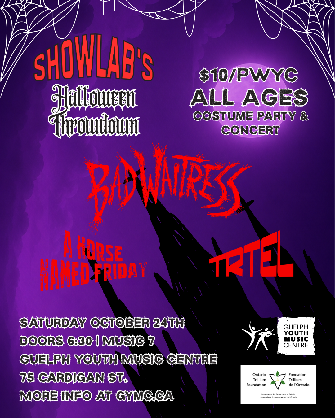 Showlab's Halloween Throwdown: Bad Waitress & More!