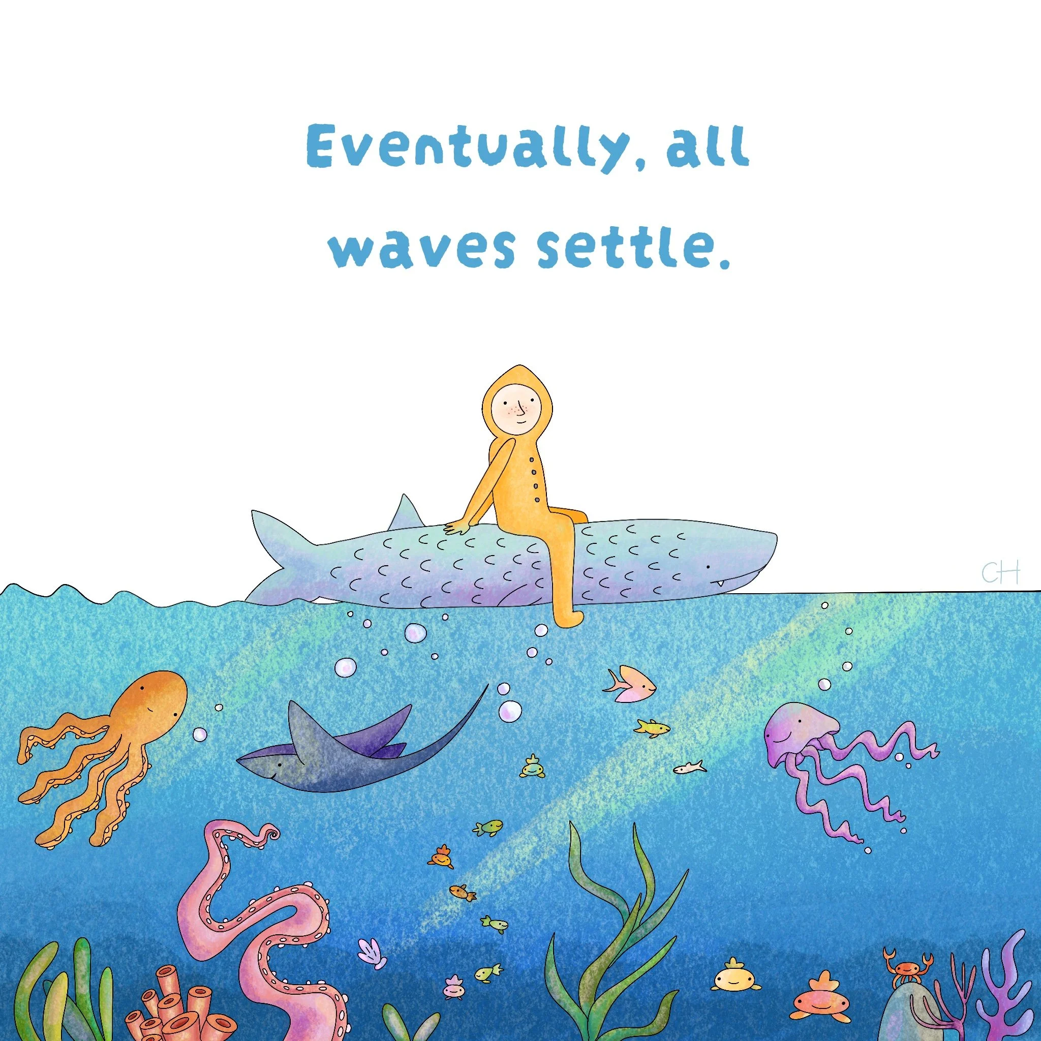 Mindfulness Quote Illustration