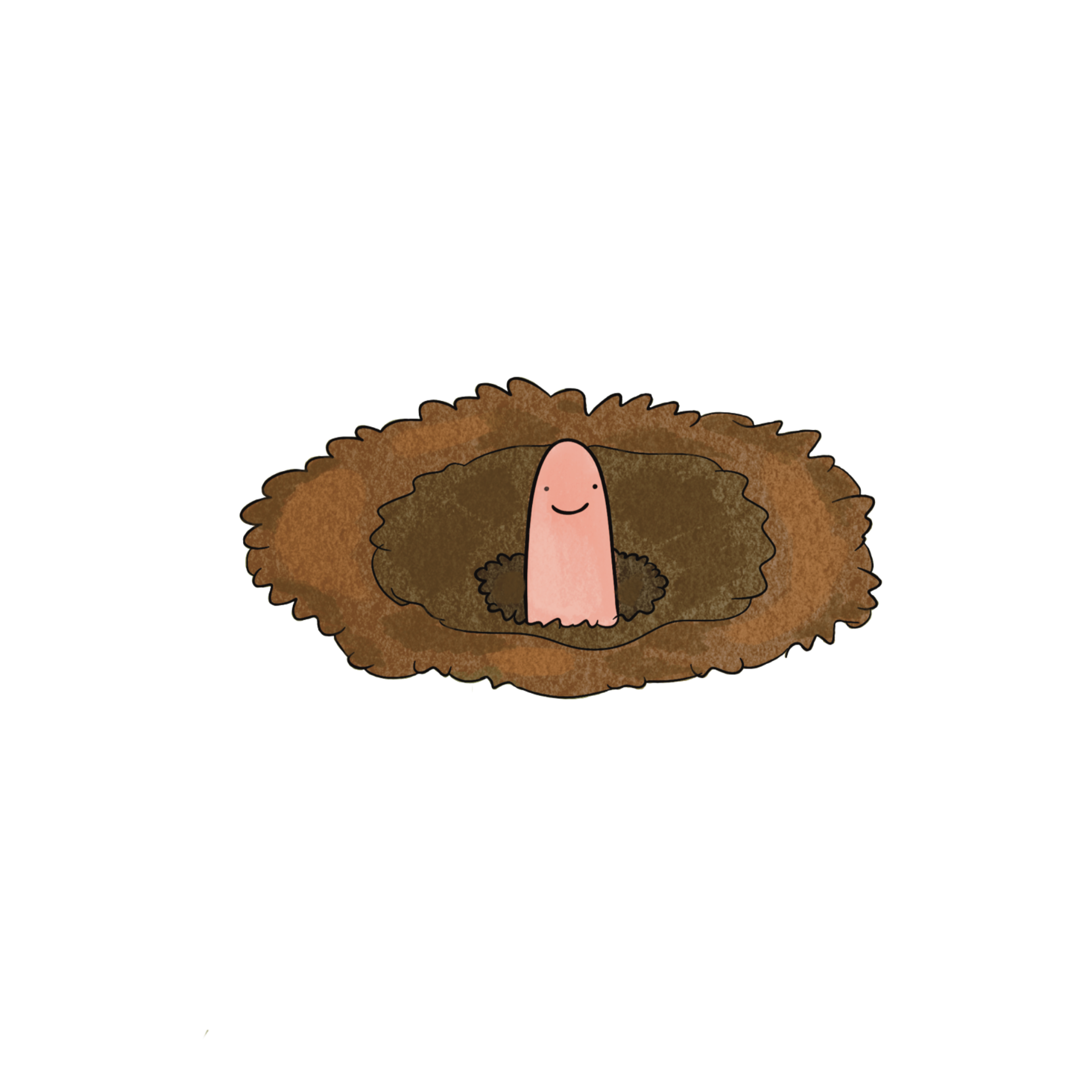 Worm In A Mudhole.