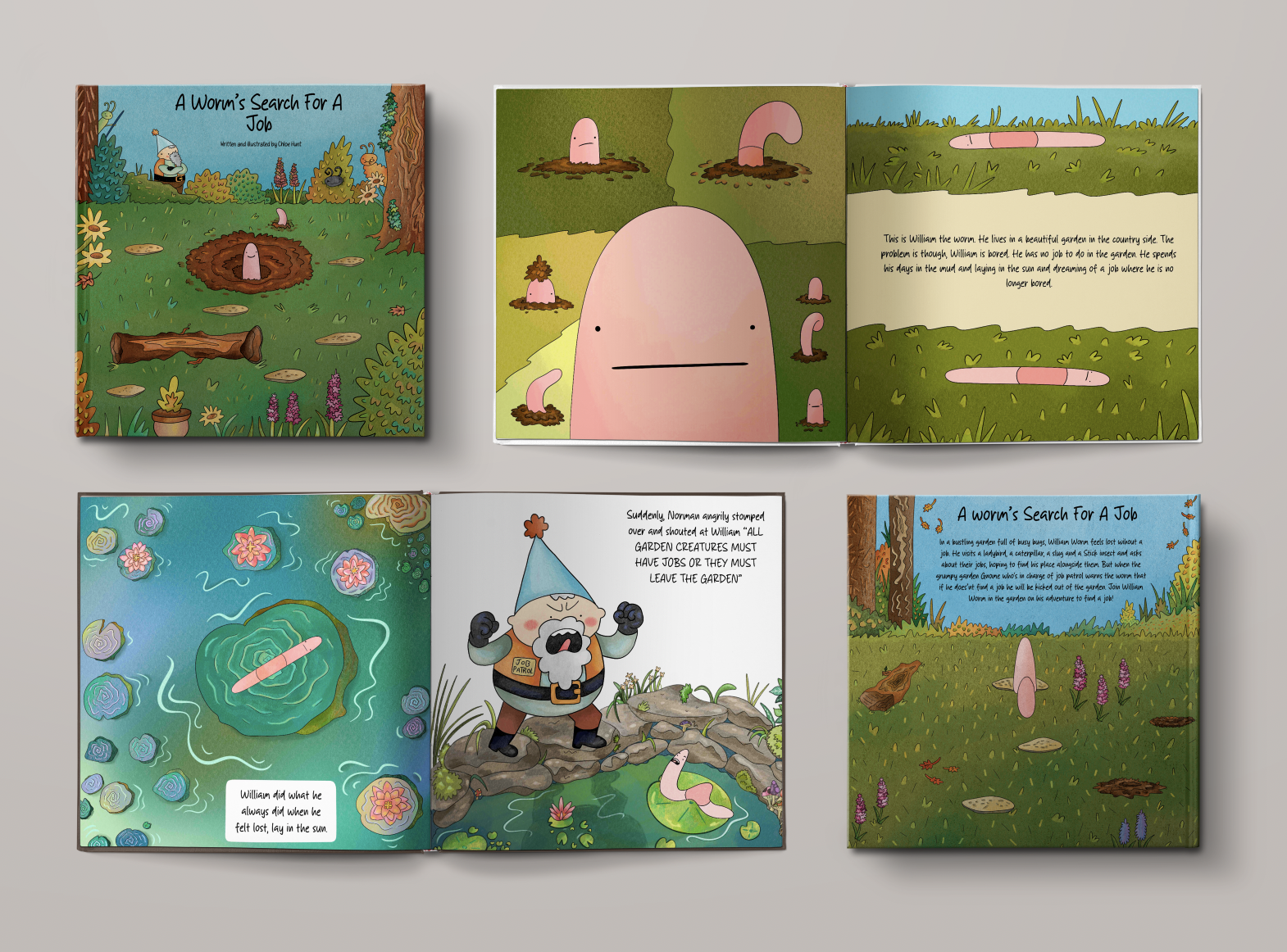 Spreads From  A Worm's Search For A Job.