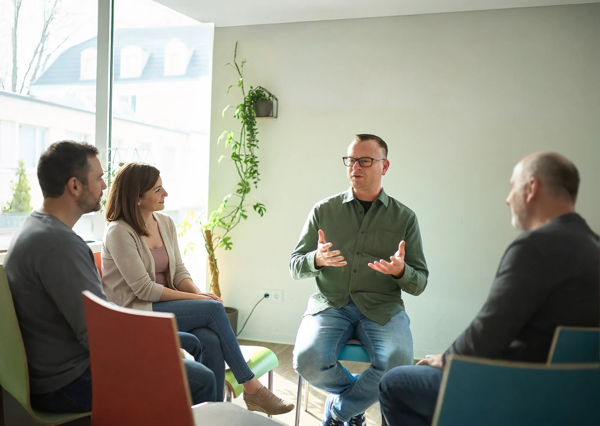 Supervisionsgruppe mit Rico Otterbach