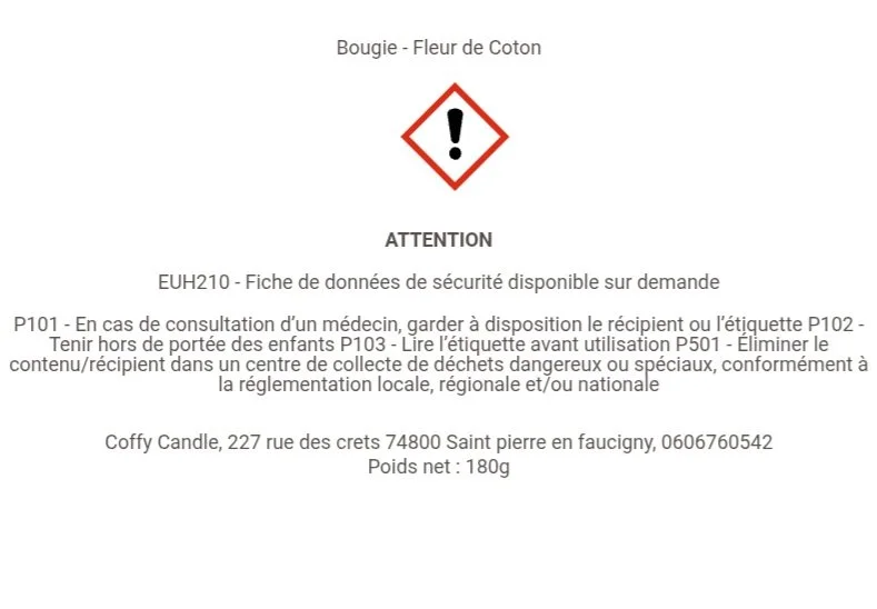 CLP Fleur de coton