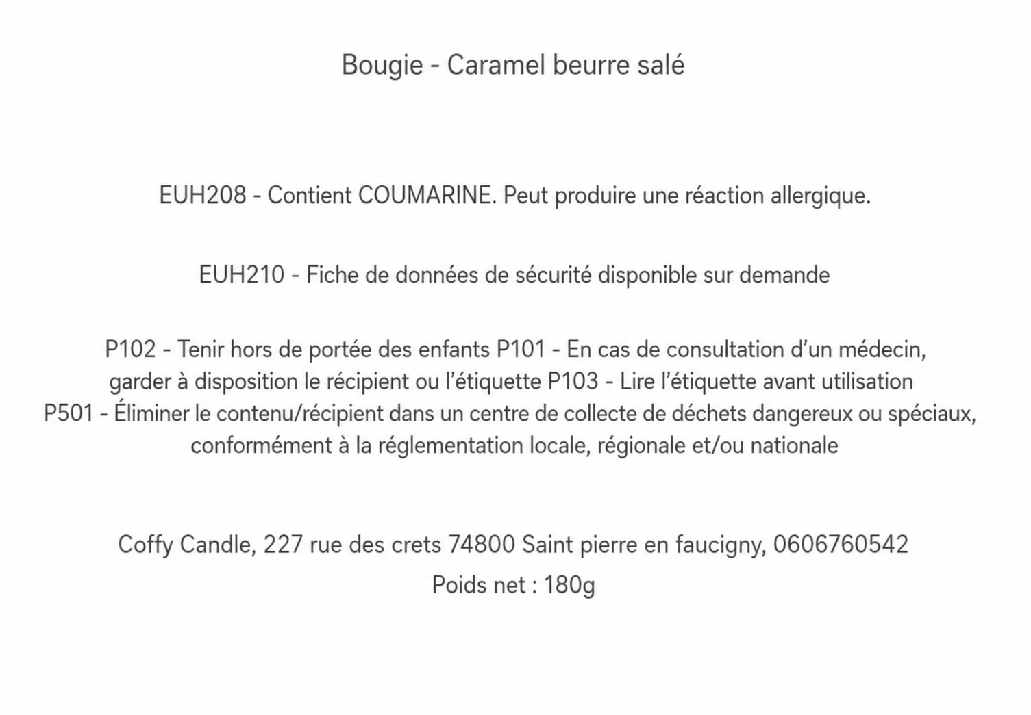 CLP Caramel beurre salé