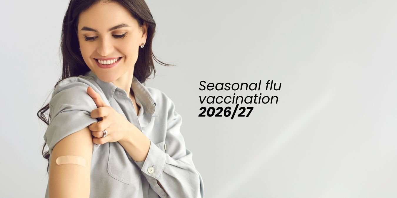 Seasonal flu vaccination 2026/27 at DGA Health: doctor-led and tailored to you
