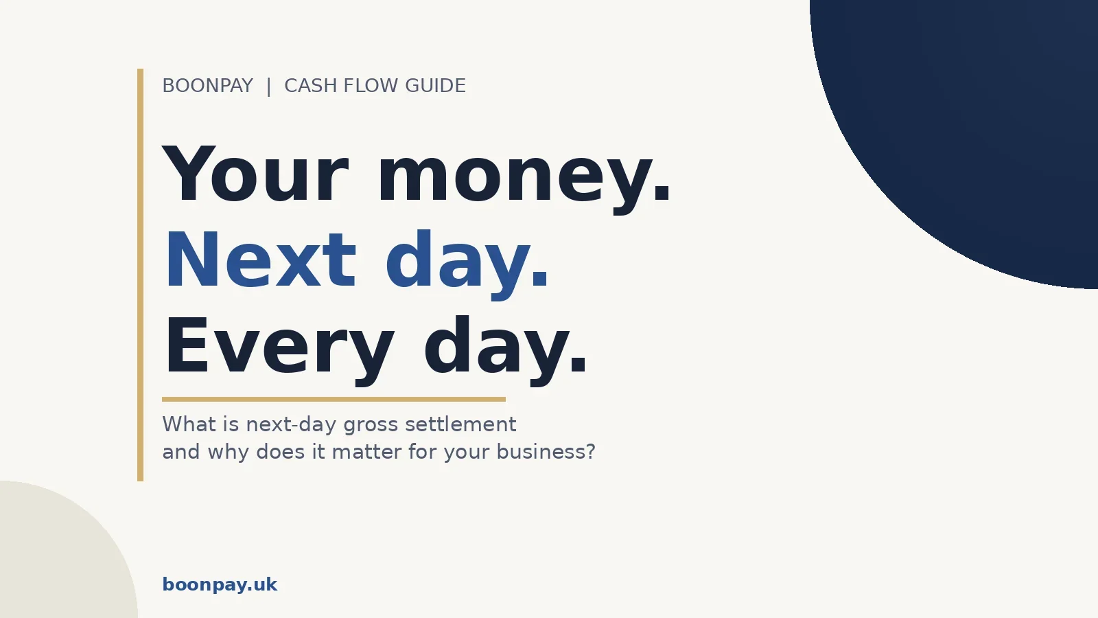 What Is Next-Day Gross Settlement and Why Does It Matter for Your Business?