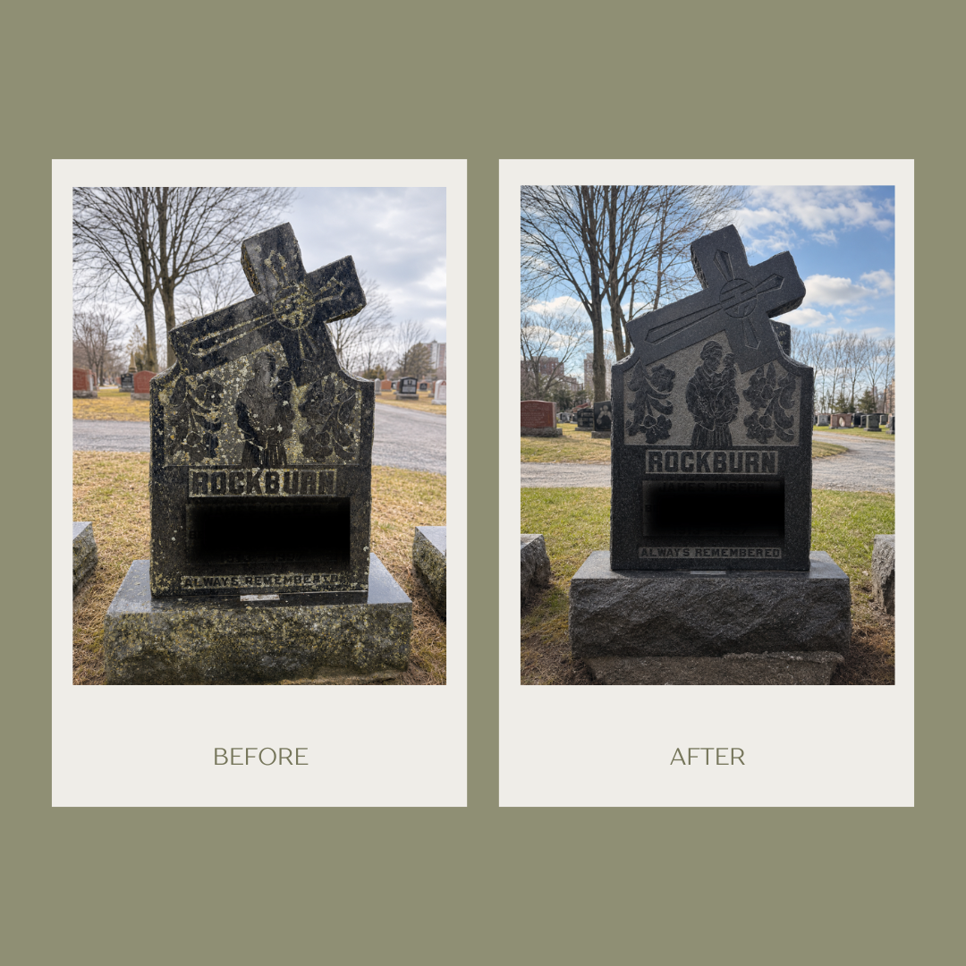 Before After Image Evermore Ottawa Gravesite Care 1