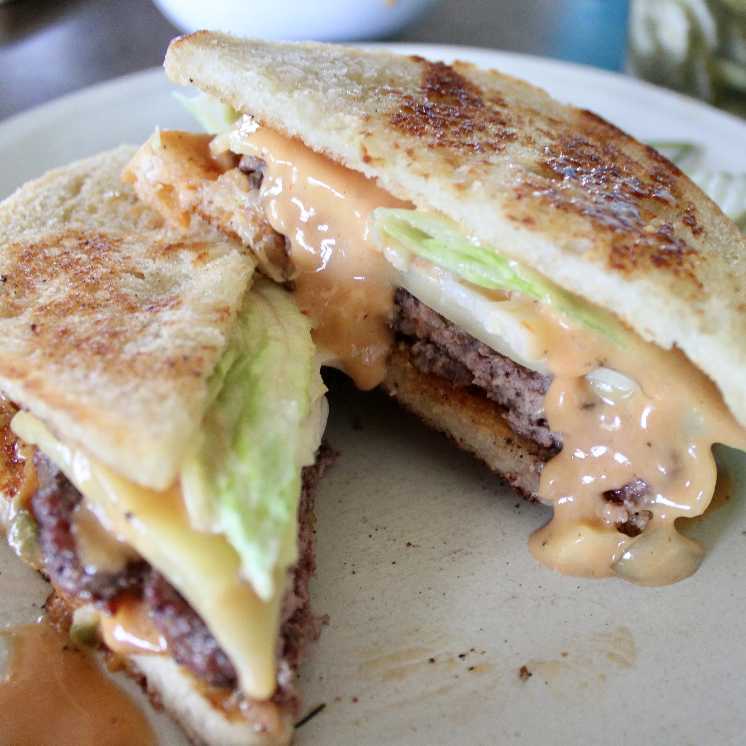 Sourdough Burger Melts