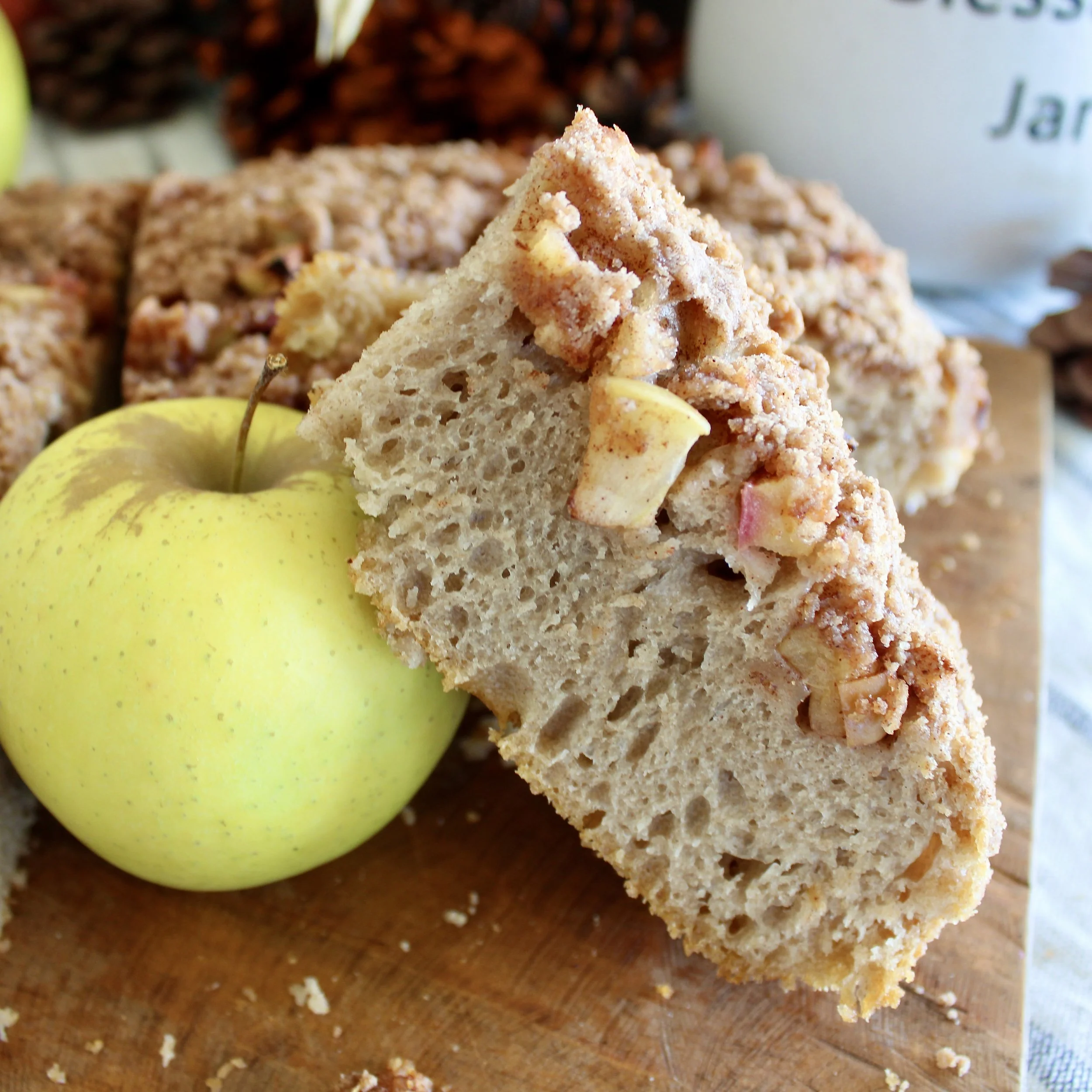 Apple Cinnamon Sourdough Focaccia