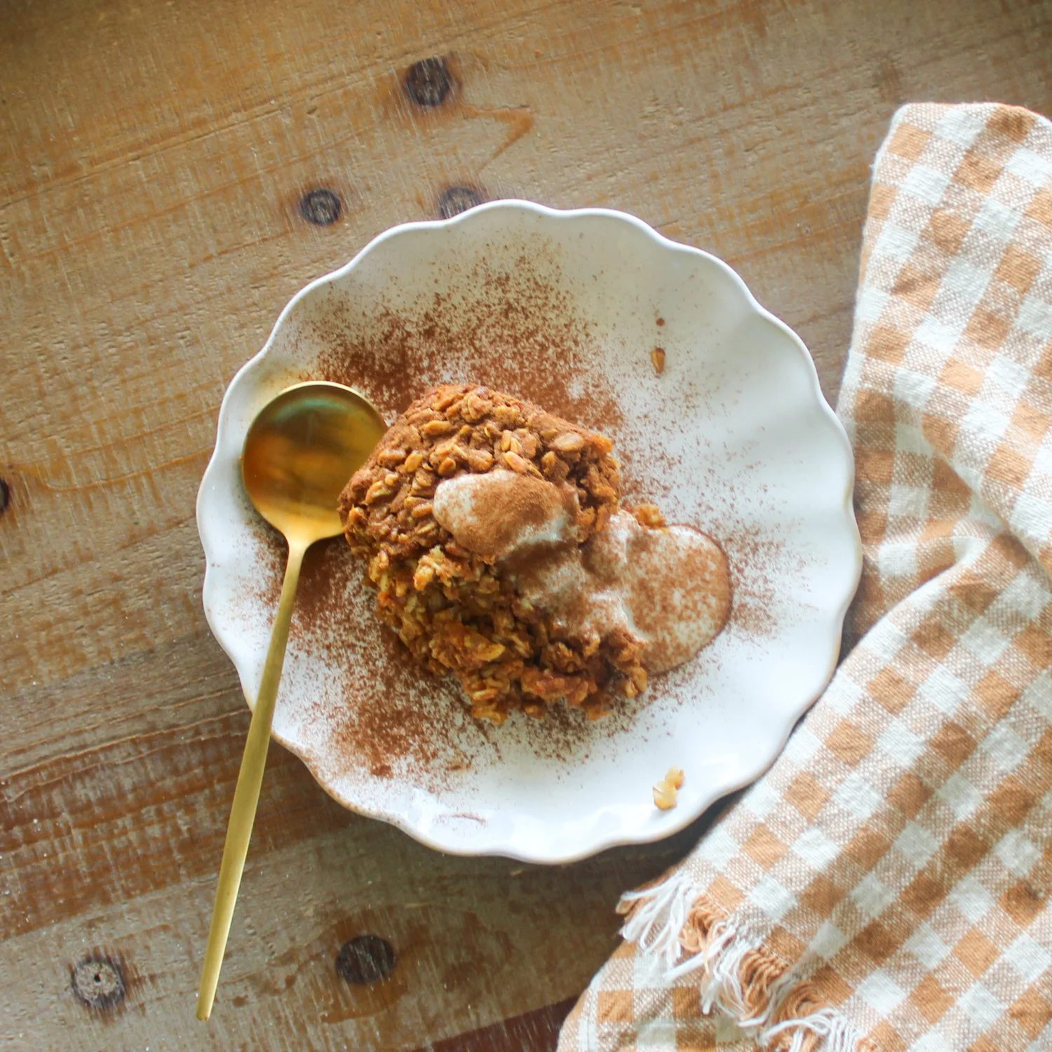 Pumpkin Oatmeal Bake