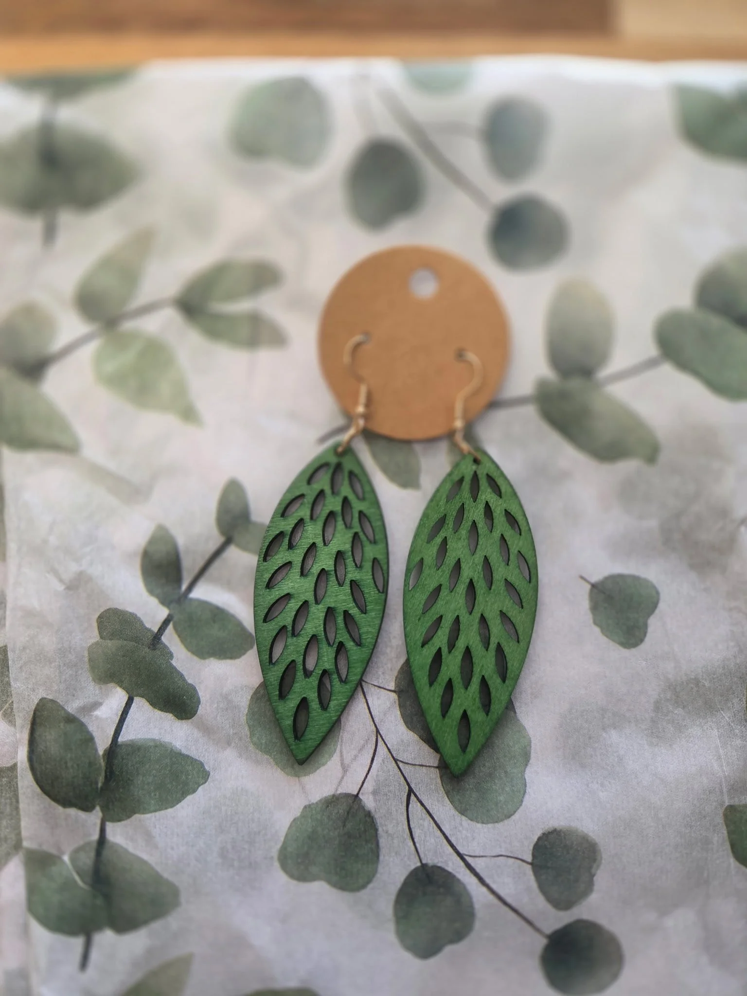 Woodland Leaf Earrings