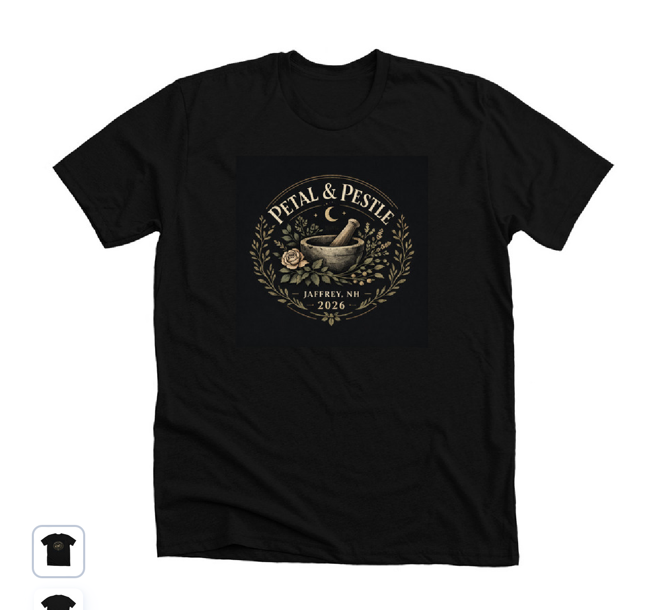 Petal and Pestle Logo T-Shirt Size Large