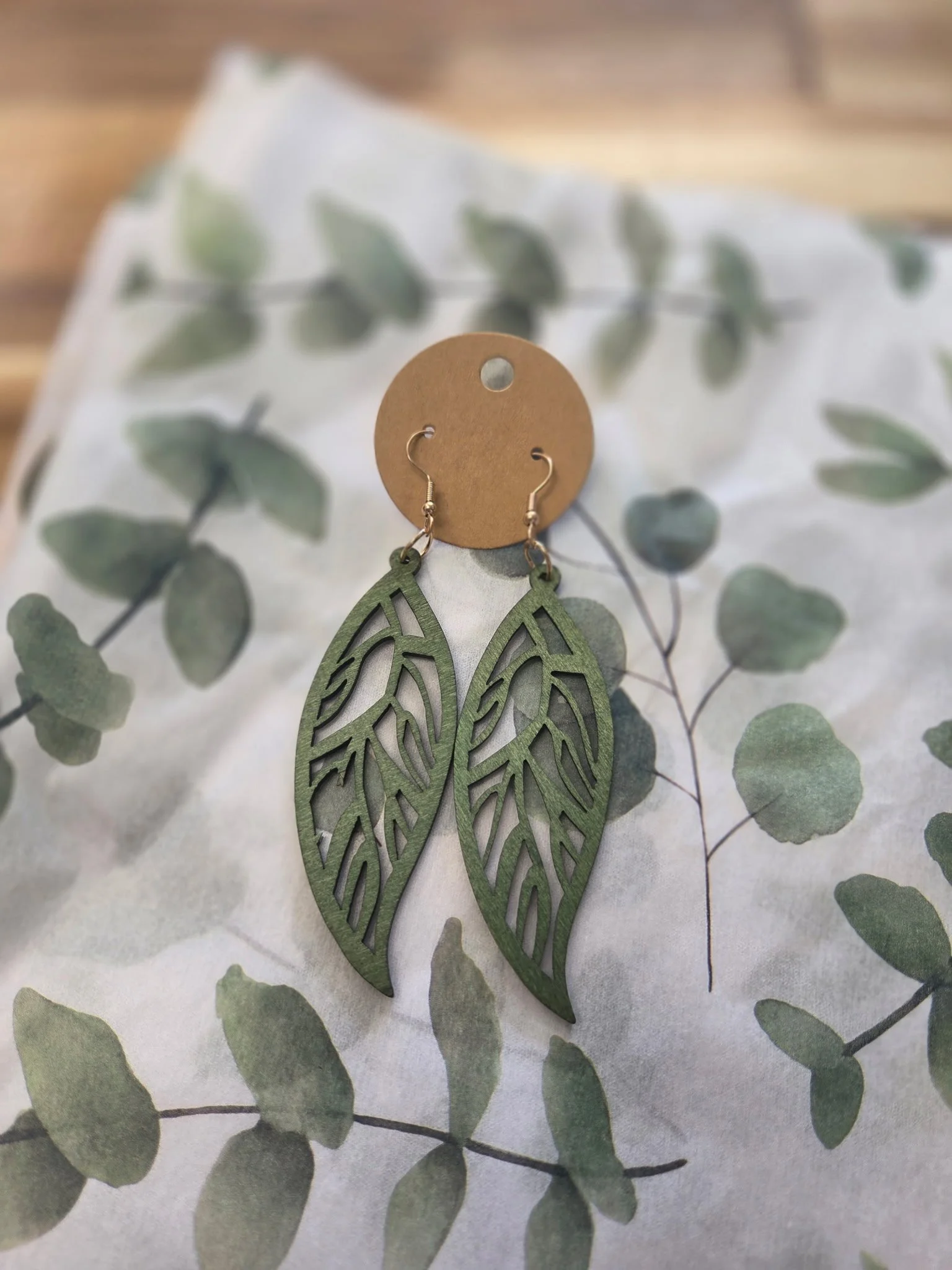 Woodland Leaf Earrings