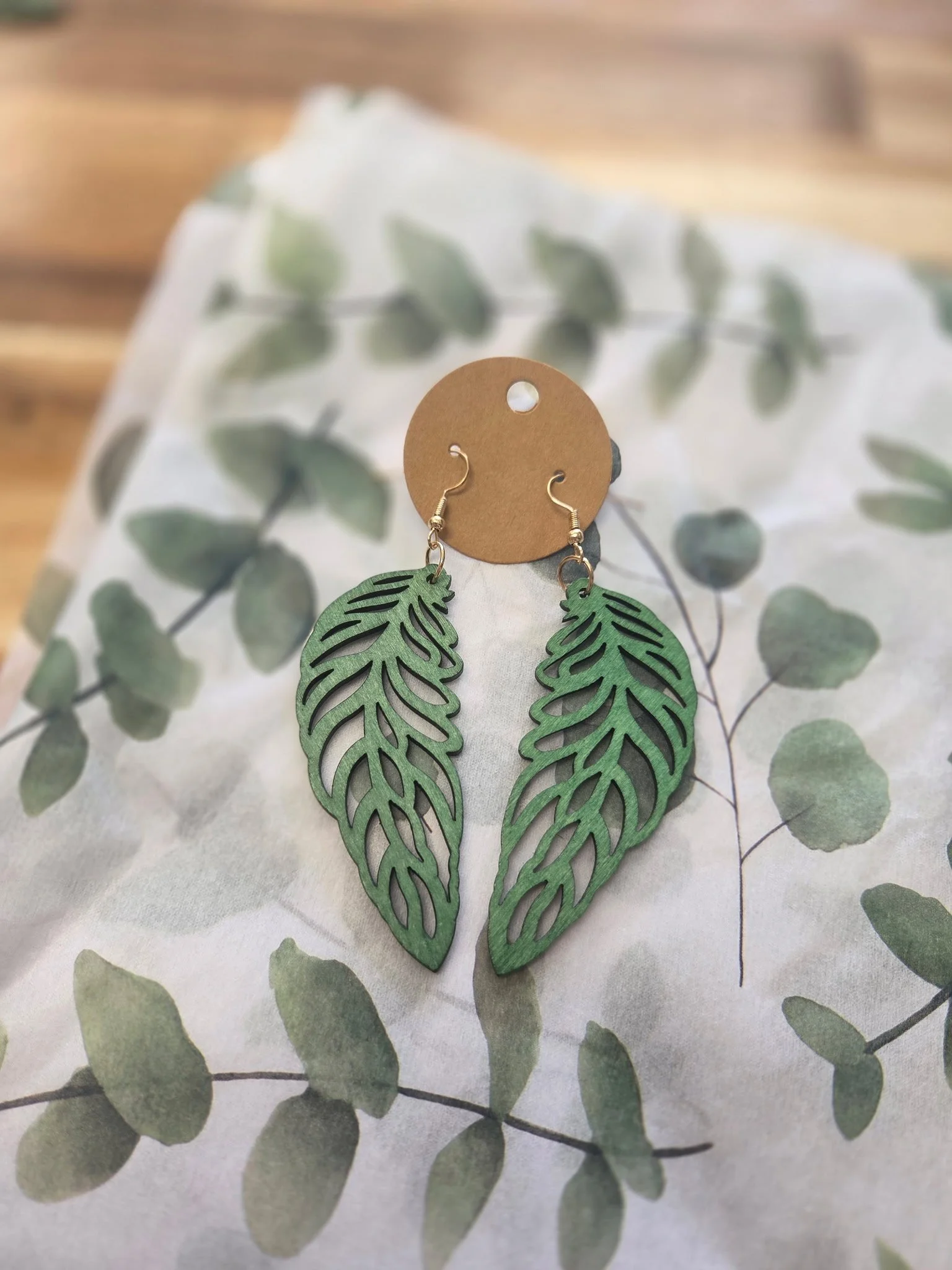 Woodland Leaf Earrings