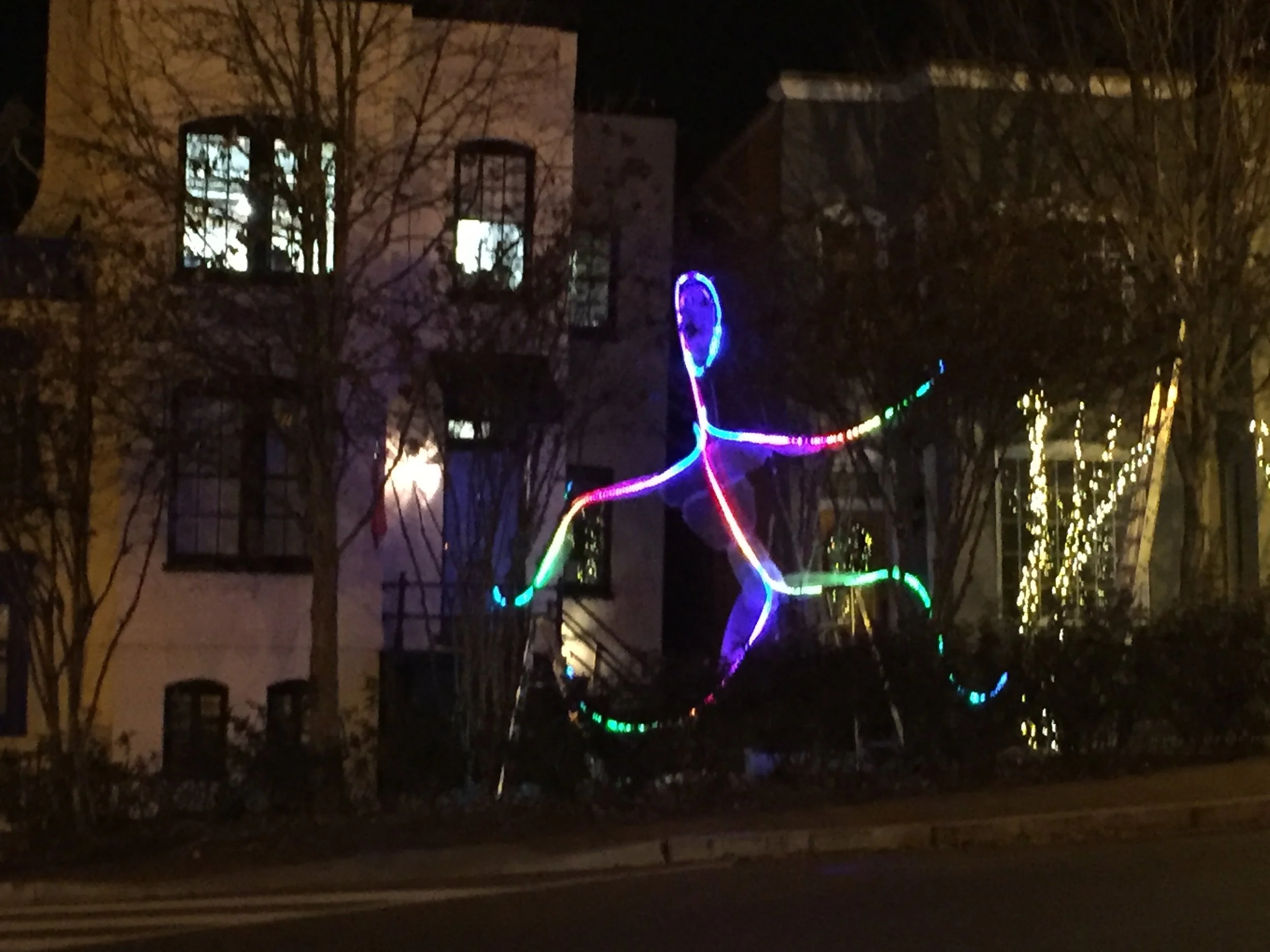 Rsainbow Runner at Glow, Klagsbrun Studios