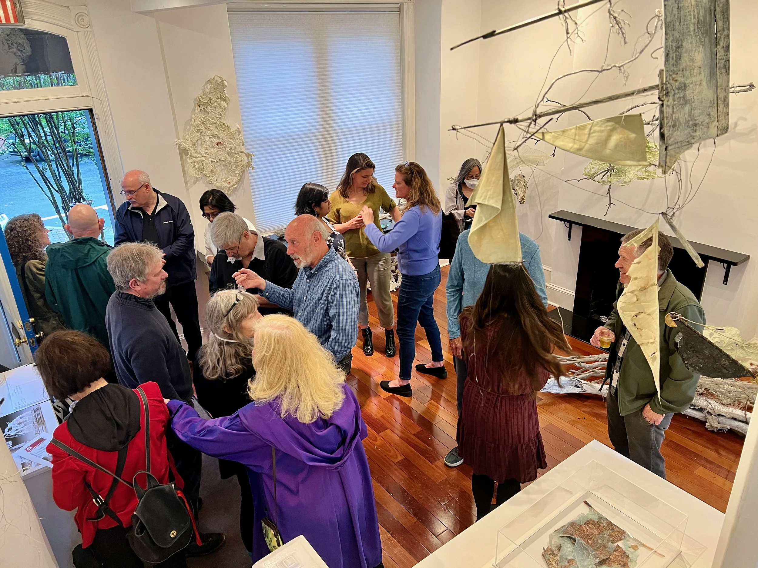 Shadows Opening Reception at Klagsbrun Studios