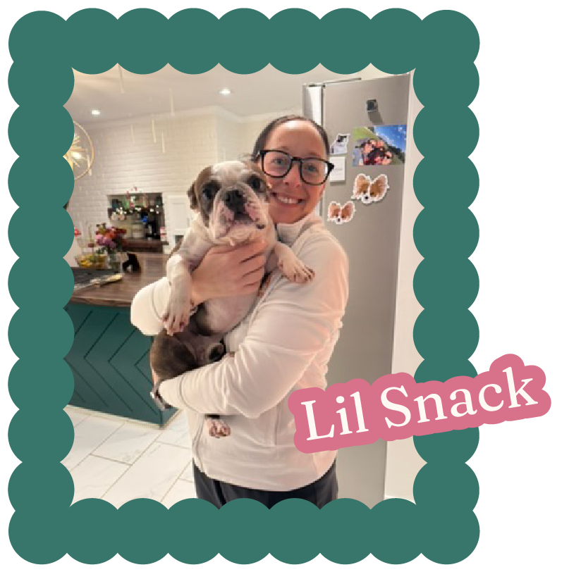 dog named lil snack