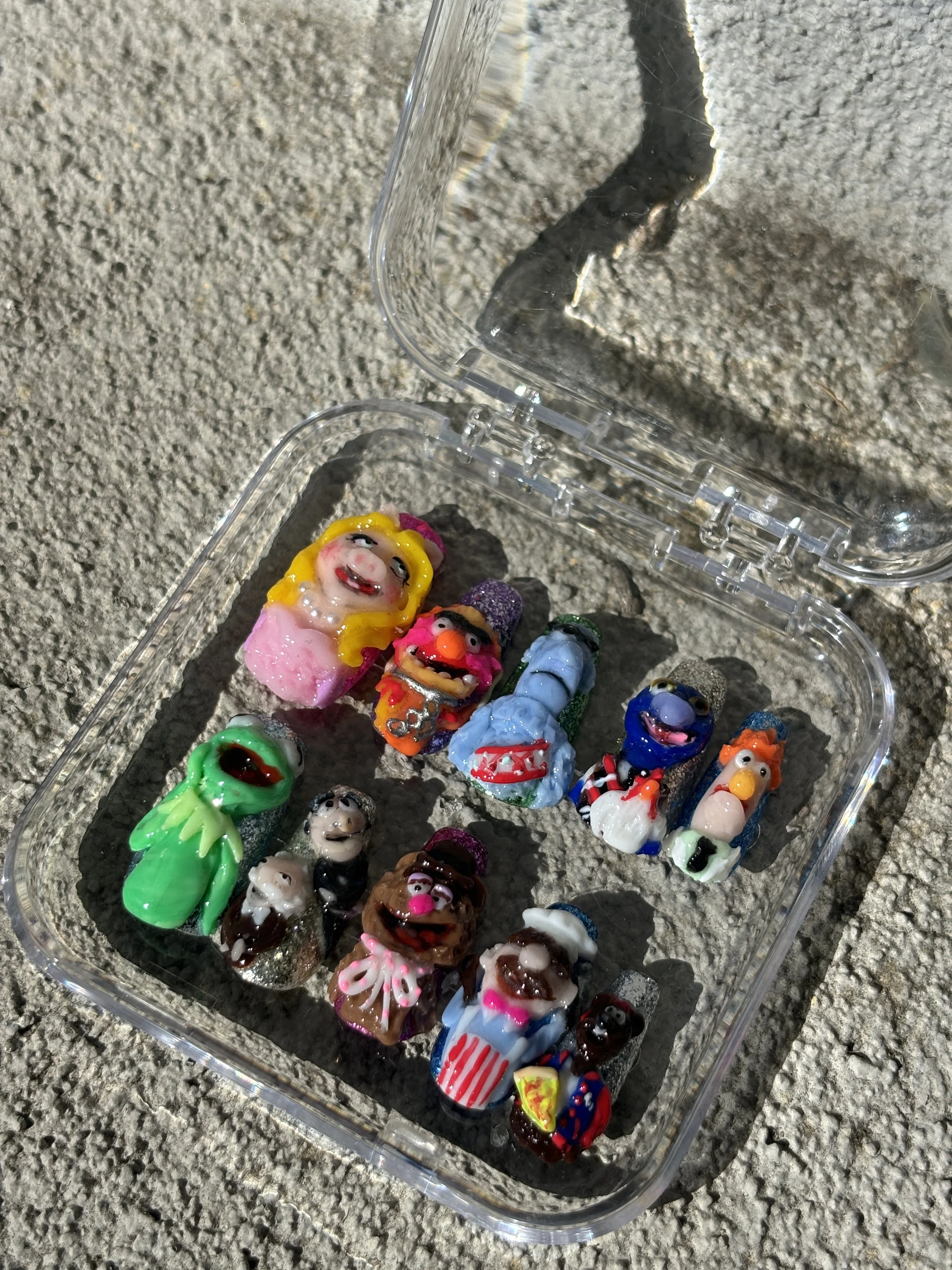 Muppets 3D Sculpted Press-On Nails