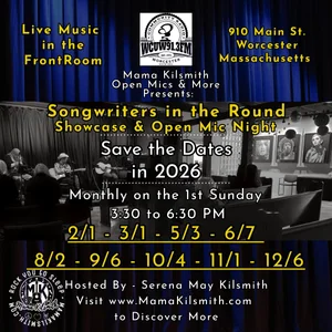 WCUW Songwriters in the Round event graphic