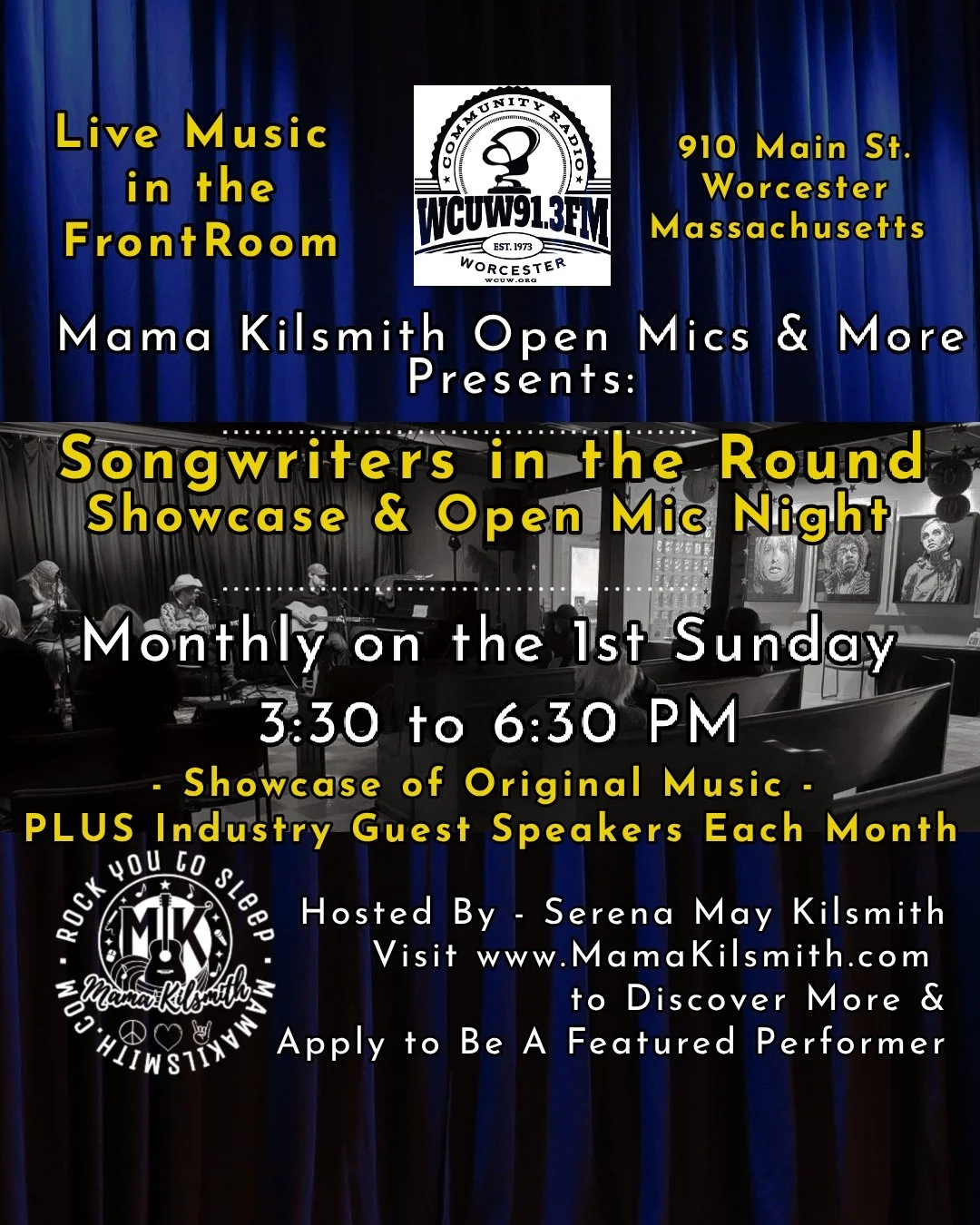 Songwriters in the Round  Live in the Frontroom - at WCUW 91.3 FM 