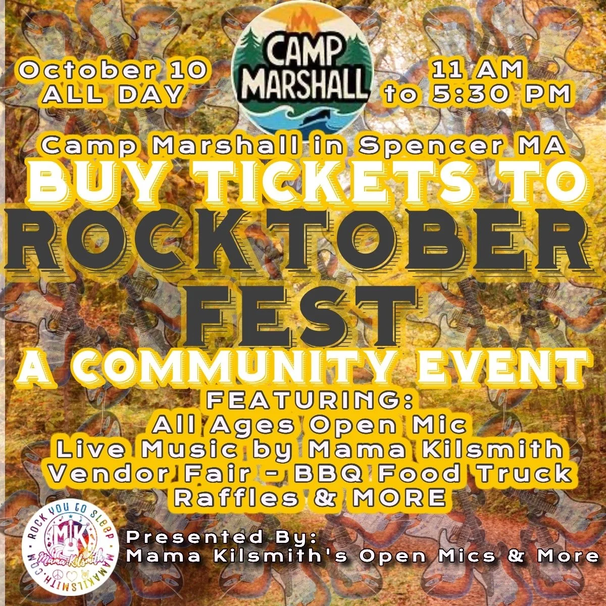 Rocktober Fest - Come Rock with us in Spencer Ma!