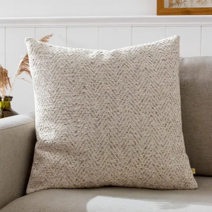 Croft Twill Woven Cushion Cover
