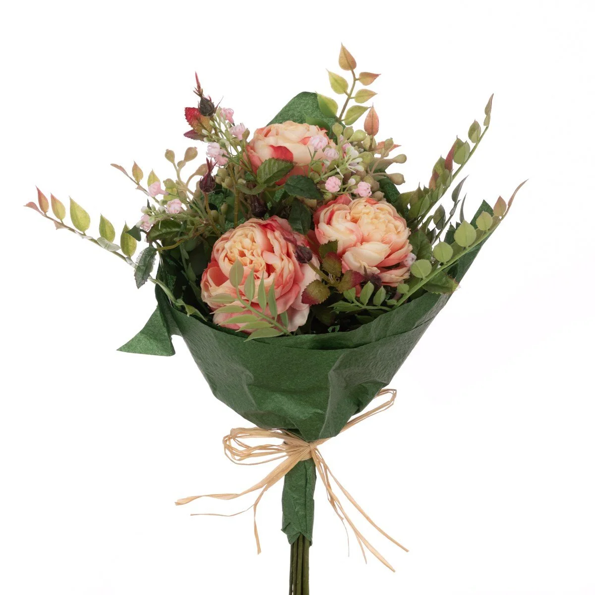 Elegant Hand-Tied Floral Bouquet