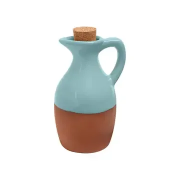 Sintra Glazed Terracotta Oil Drizzler - available in different colour's.