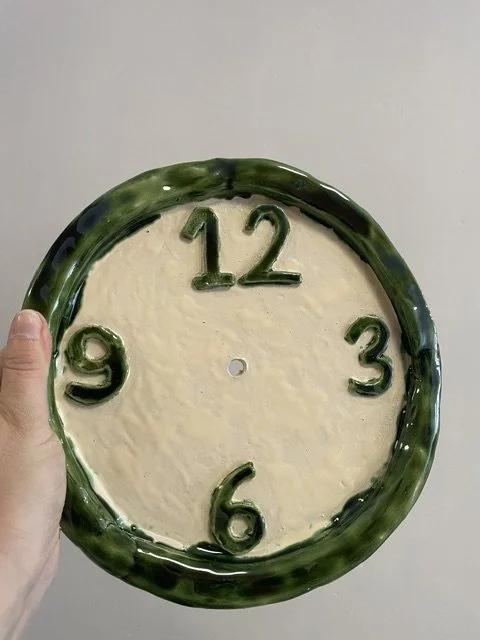 Samedi 10 octobre 2026 // 14h00 à 17h00 // Fabrication d'un cadran d'horloge