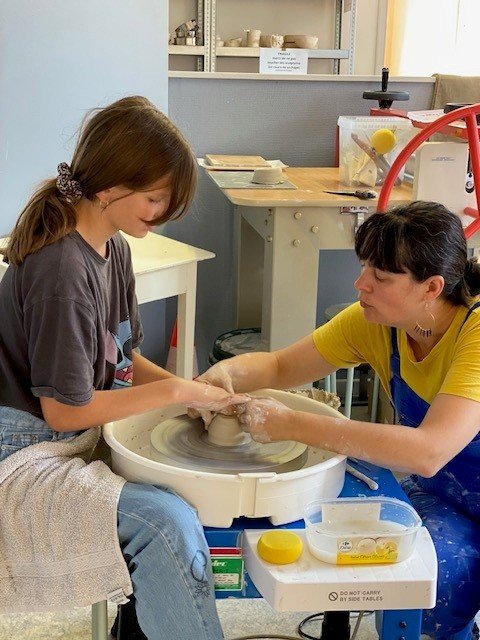 Atelier de découverte de de poterie sur tour // 2h