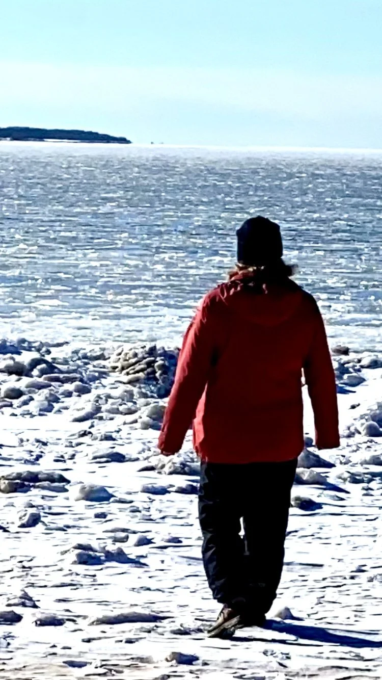 The Sea Carrying Winter Away