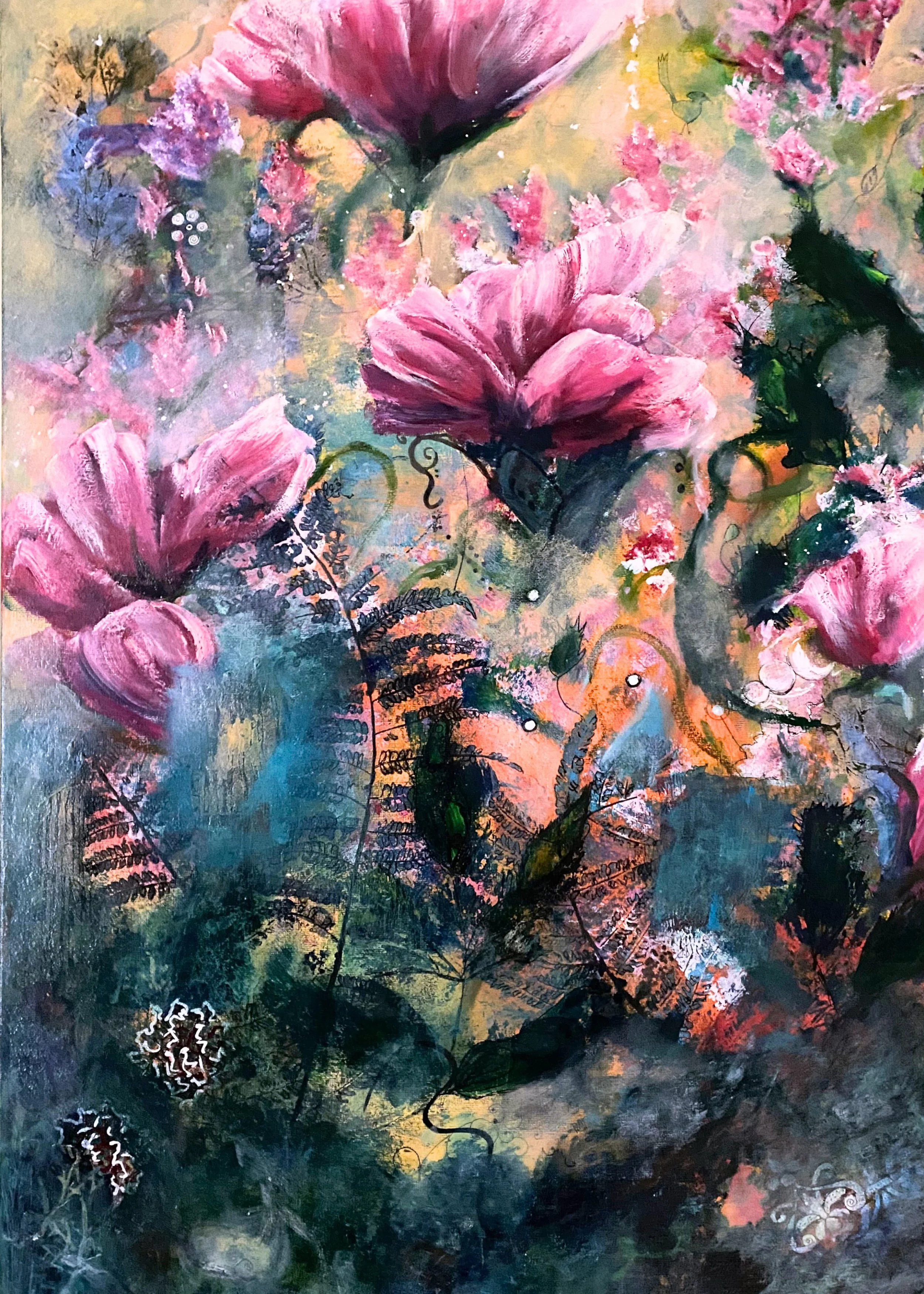 Forget the Blank Canvas Fear — Have fun with the Background