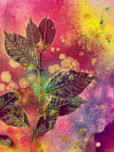 Botanical Printing:                  Letting Nature Begin the Painting