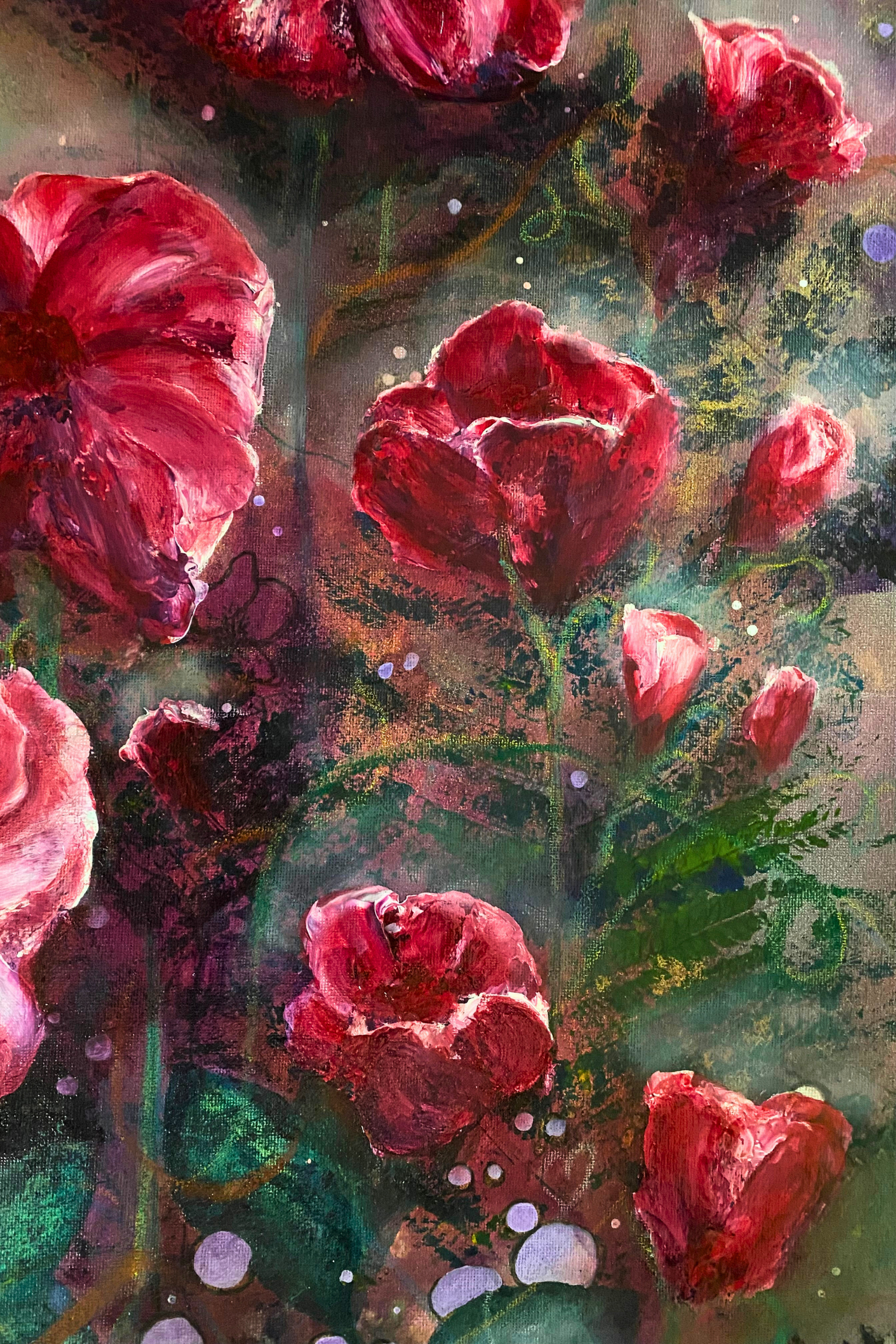 How Fantasy Flowers Start to Glow