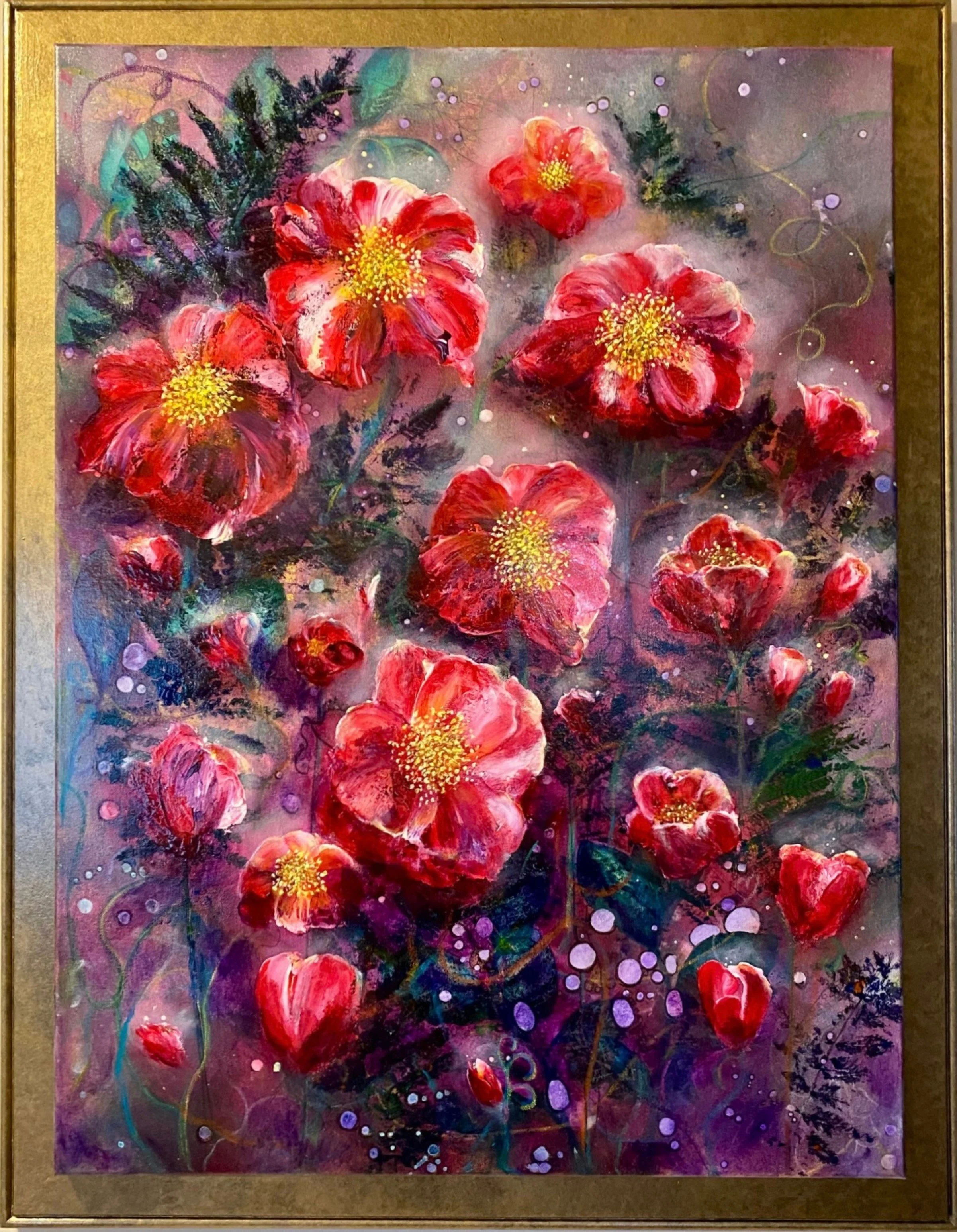 From Trash to Treasure: How "Silent Bloom" Got Its Unique Recycled Frame ✨