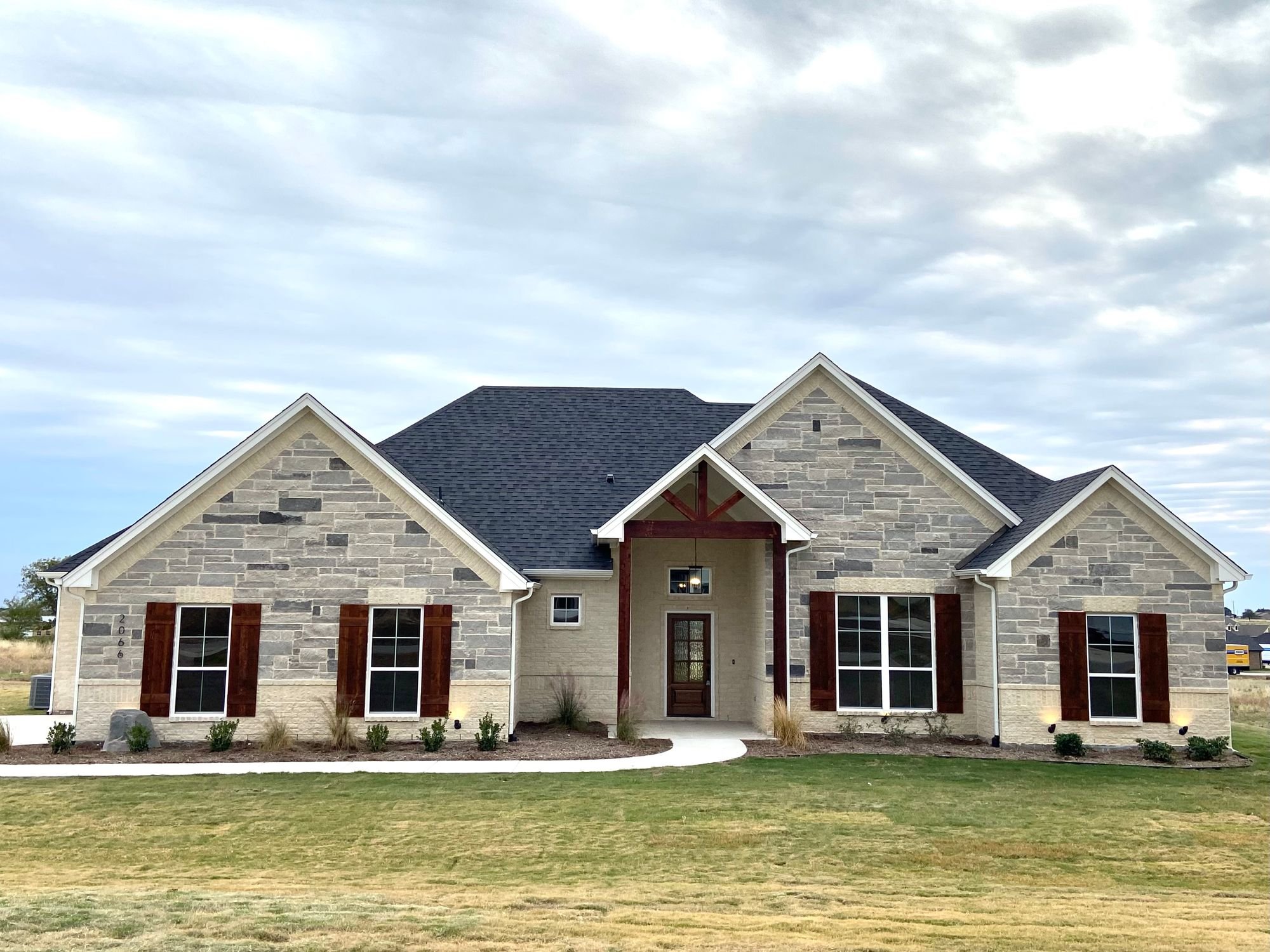 Acreage homesite in Elevation Estates Weatherford TX with scenic landscape