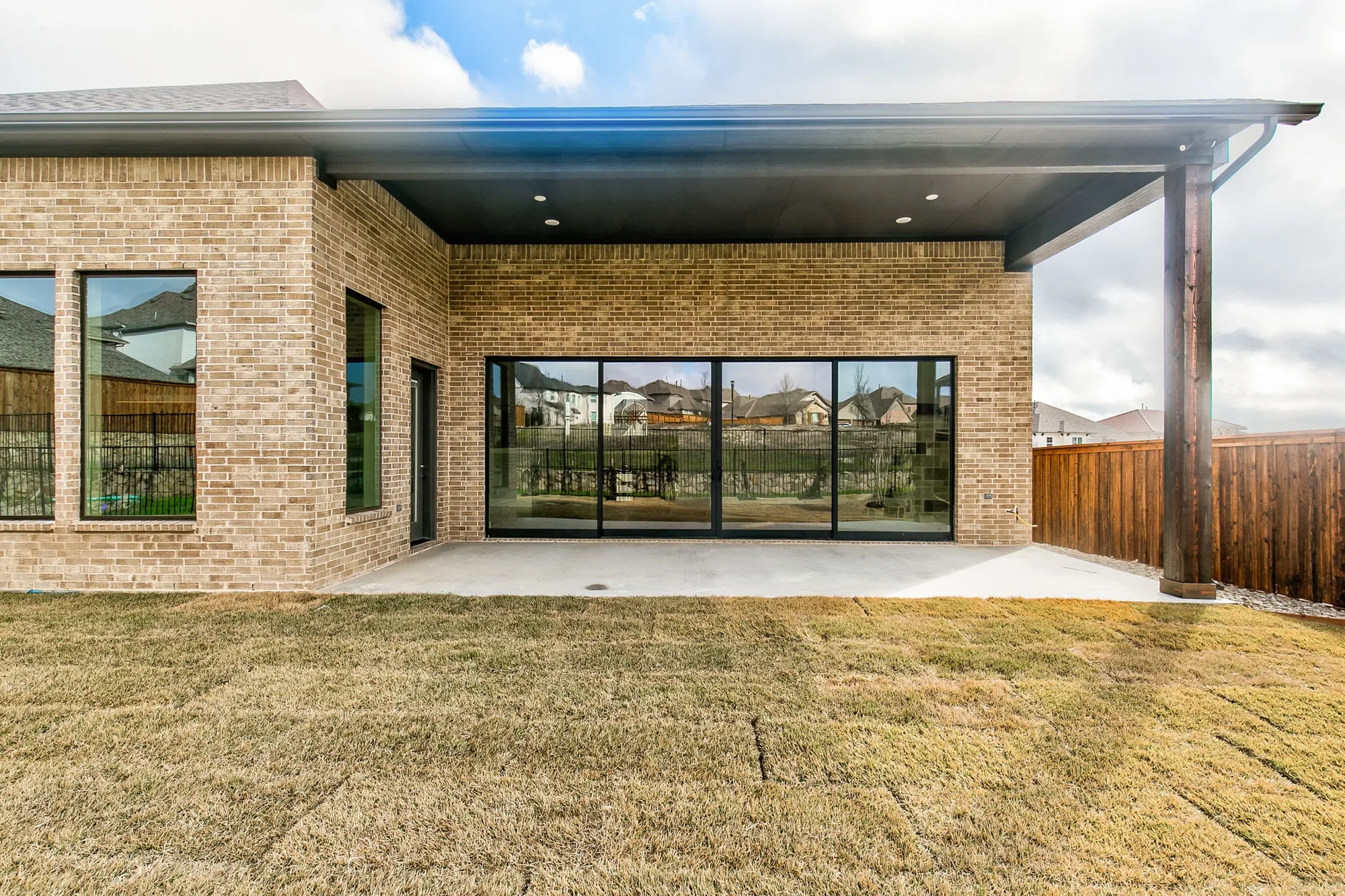 Custom home with oversized patio in Weatherford TX
