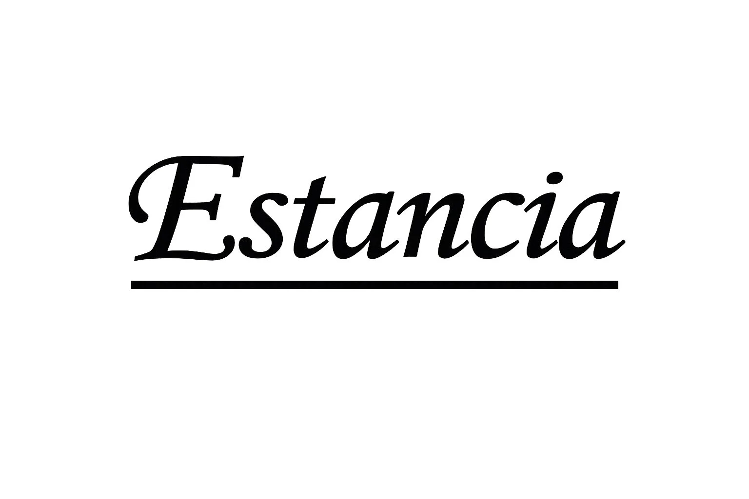 Estancia Weatherford TX gated community logo for luxury custom homes in Parker County