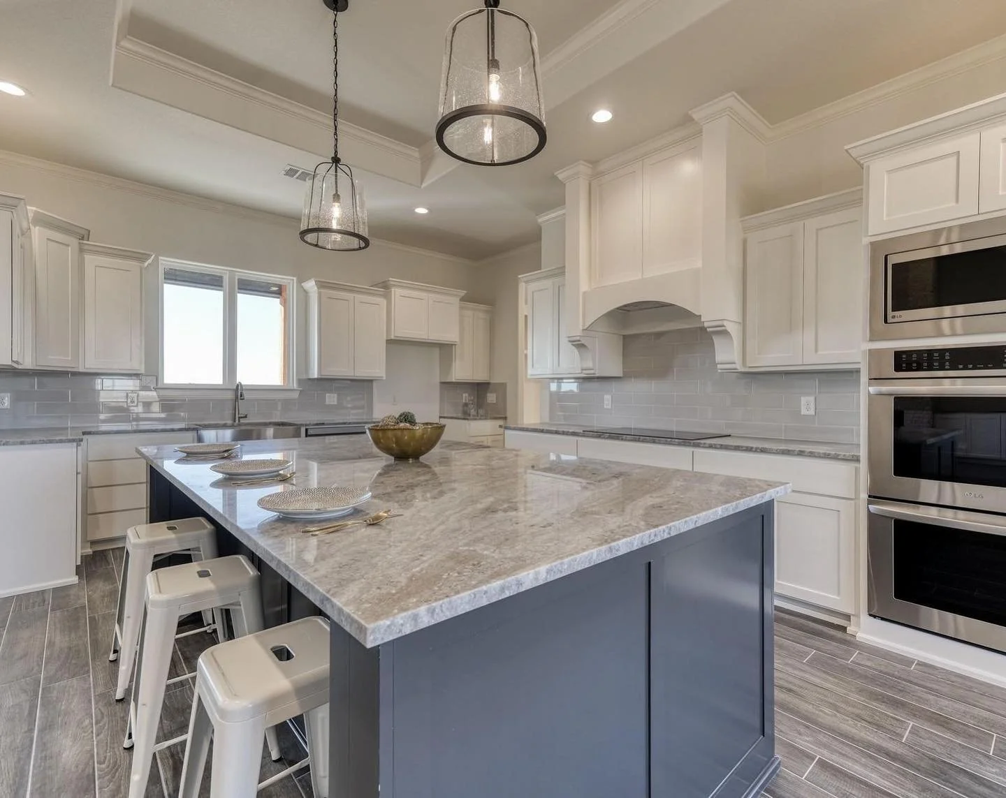 Custom home in Elevation Estates Parker County Texas with outdoor living space