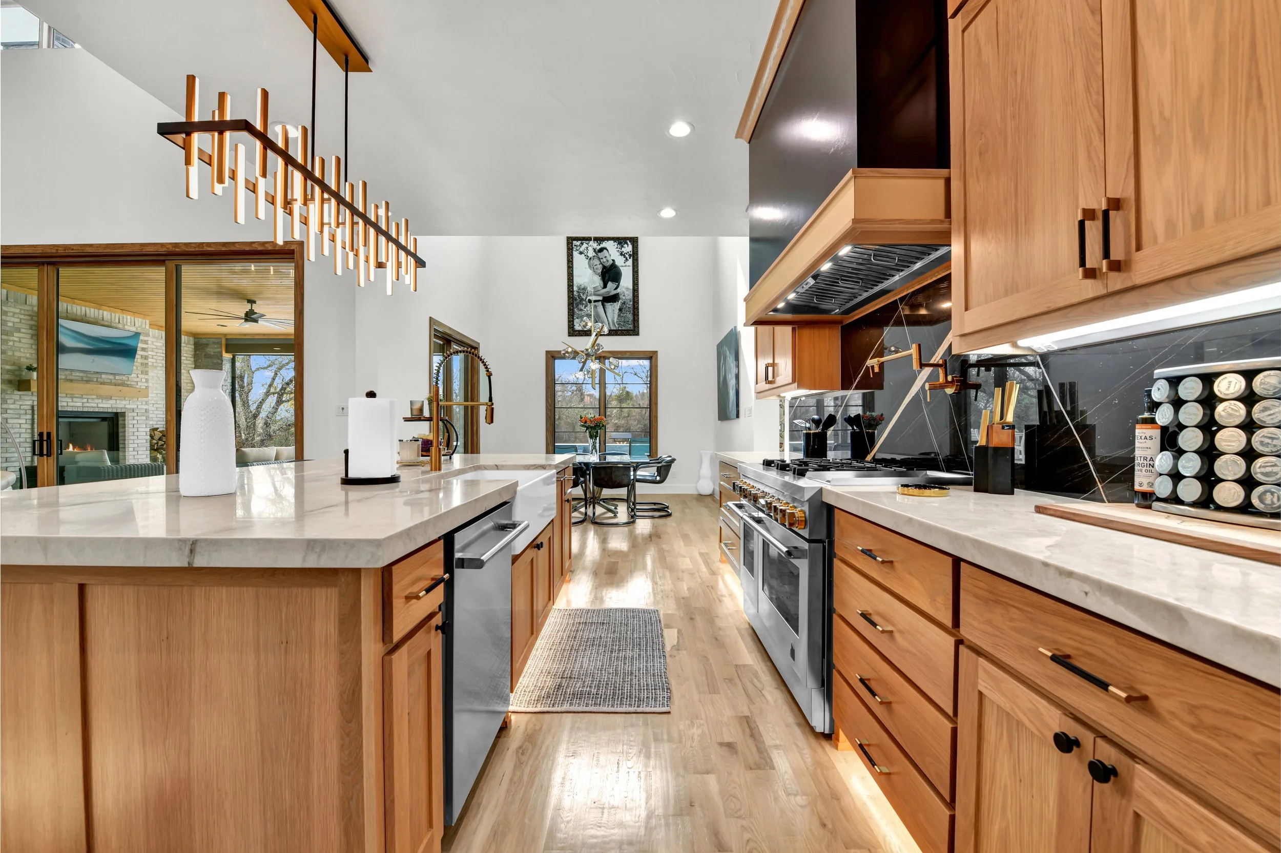 Custom home construction in Shady Creek Estates Azle TX