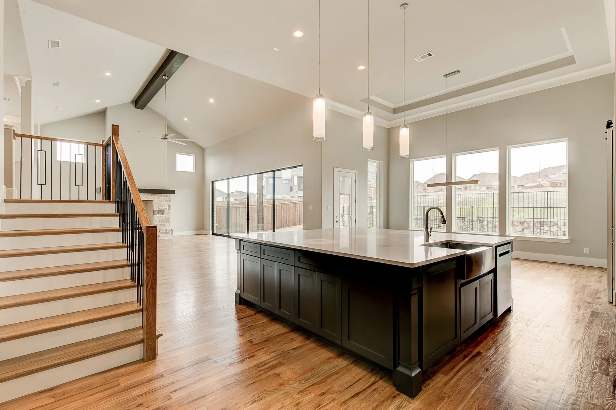 Modern custom home on acreage in Aledo TX near Fort Worth