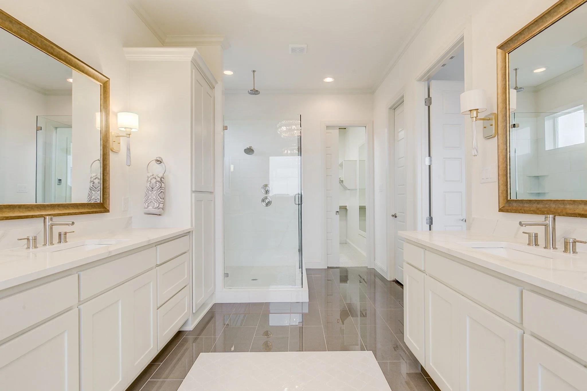 Modern farmhouse built by custom home builder in North Texas