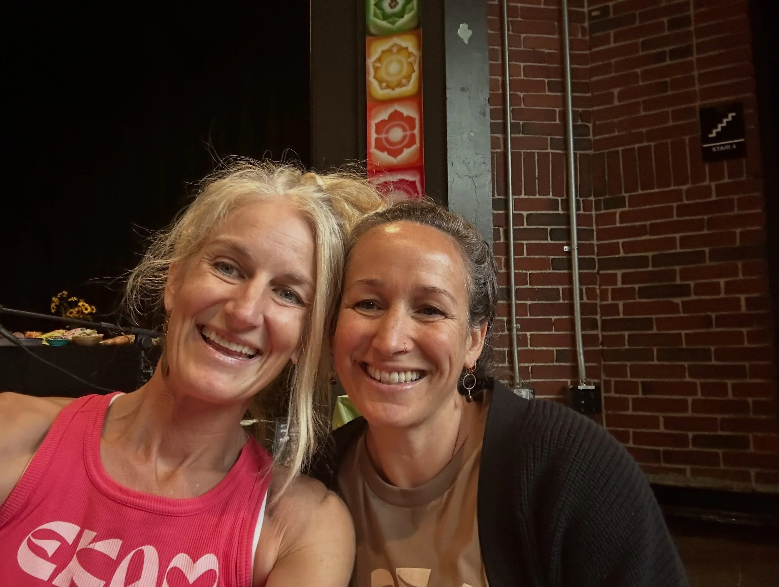There are teachers and there are friends and then there are the teachers who become friends and then become sisters.  With the 25 year anniversary of Yoga East, it has been a time to reflect on past chapters of life. I was led by some unseen force (a