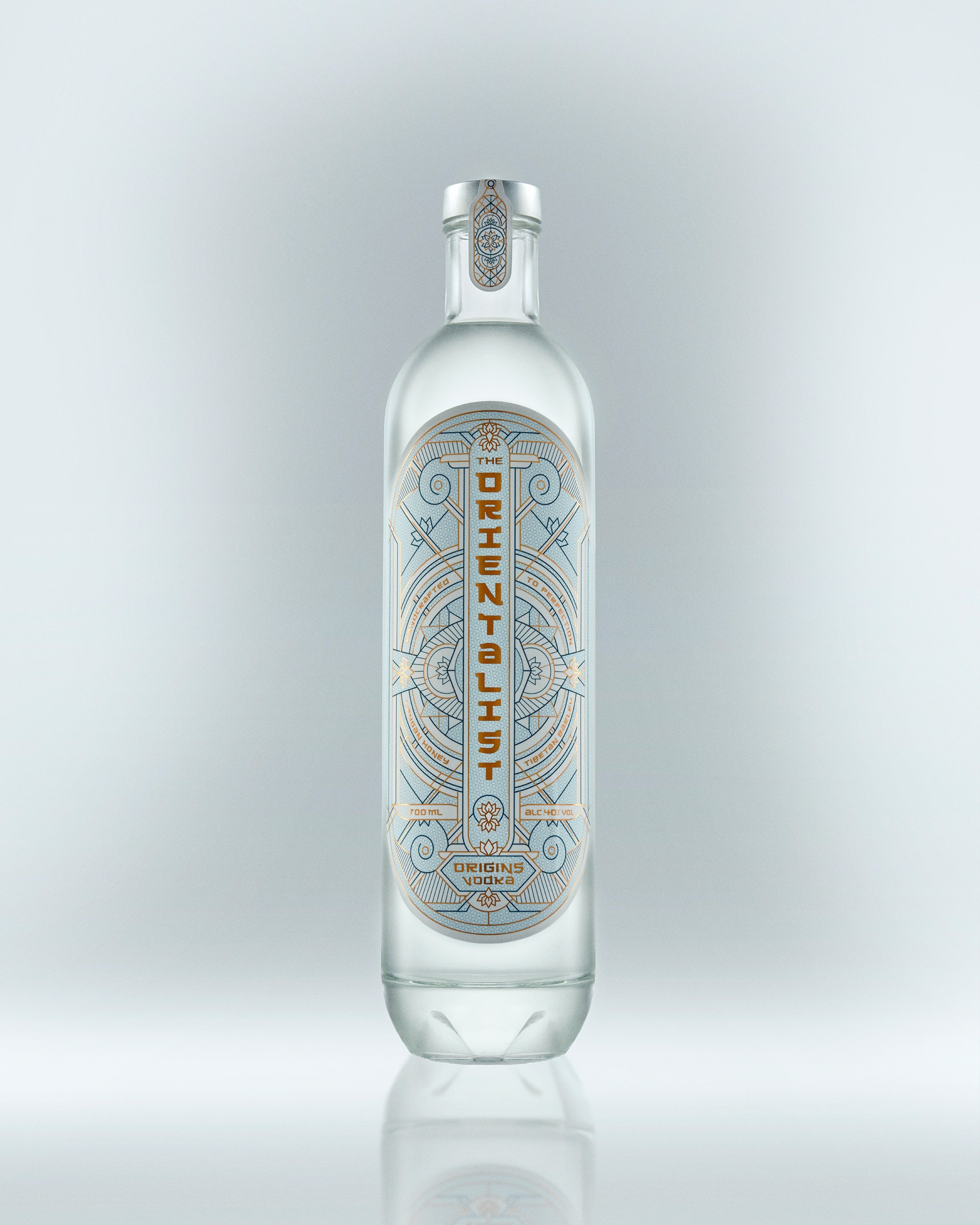 WHERE THE ORIENTALIST BEGAN.

Origins Vodka was our first expression.

Three distinct distillates, made from longan honey, Tibetan qingke barley and nine varieties of potato, brought together in one exact composition.

Aromatic lift. Herbaceous clari