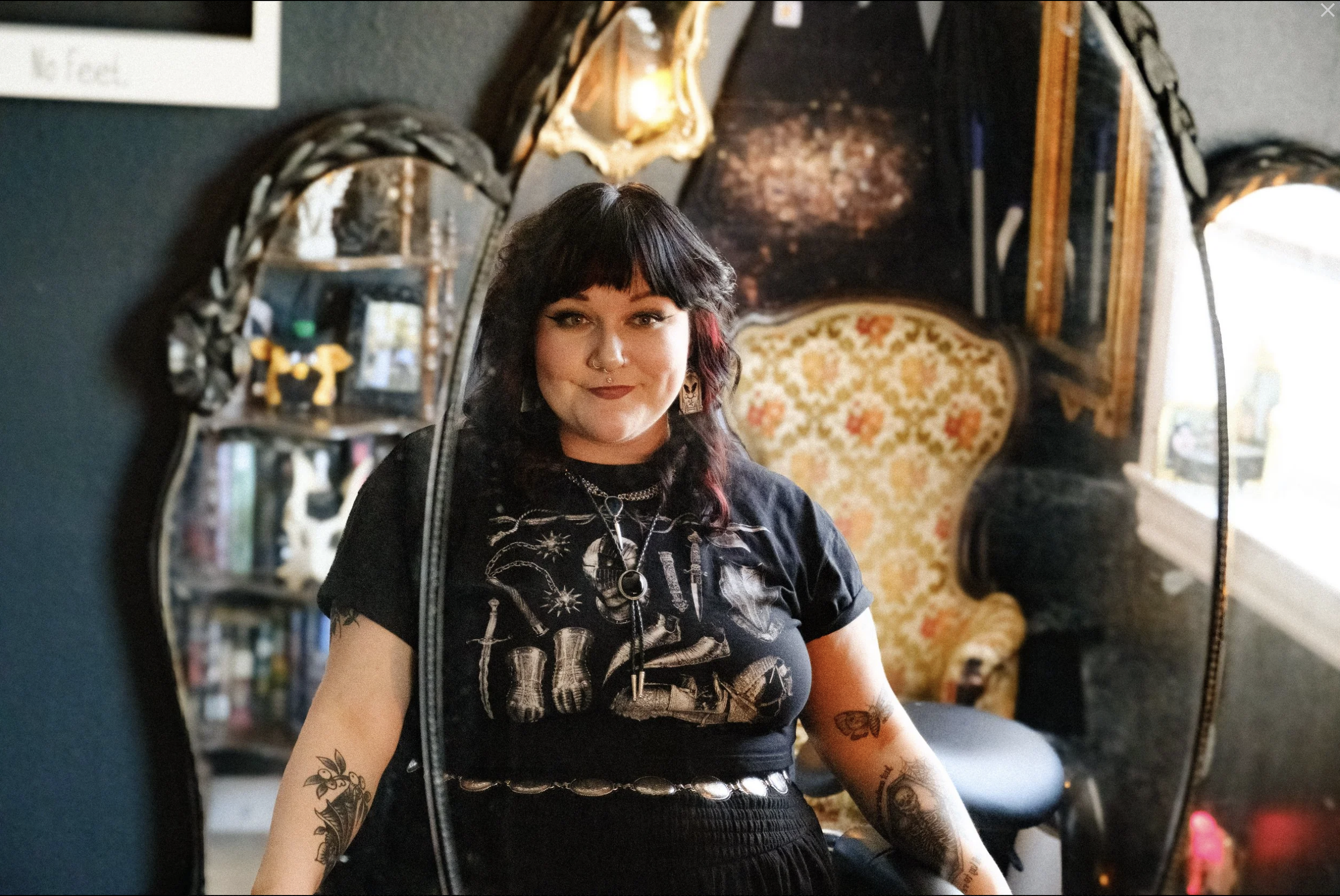 SPOTLIGHT: BRITTANIE MARTINEZ; OWNER OF THE BLACK VEIL PARLOR
