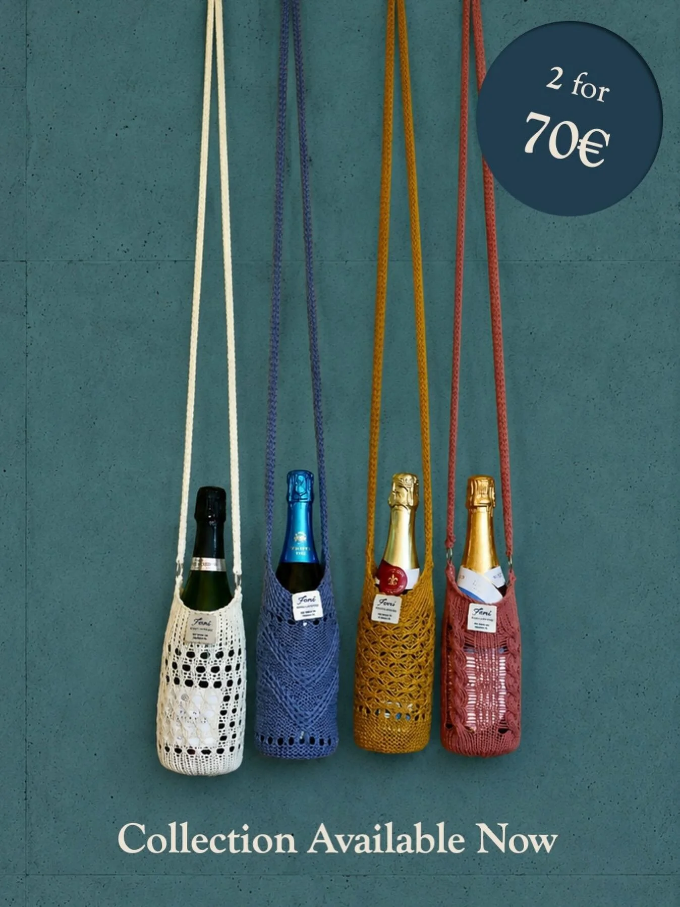 NEW ARRIVALS 📣

Femi Nordic Knitwear just launched a brand new collection of handmade knitted bottle bags. Your perfect accessory for the warm nights and lively events this summer!

Link in bio

#knitwear #knitting #knittedbags #feminordicknitwear