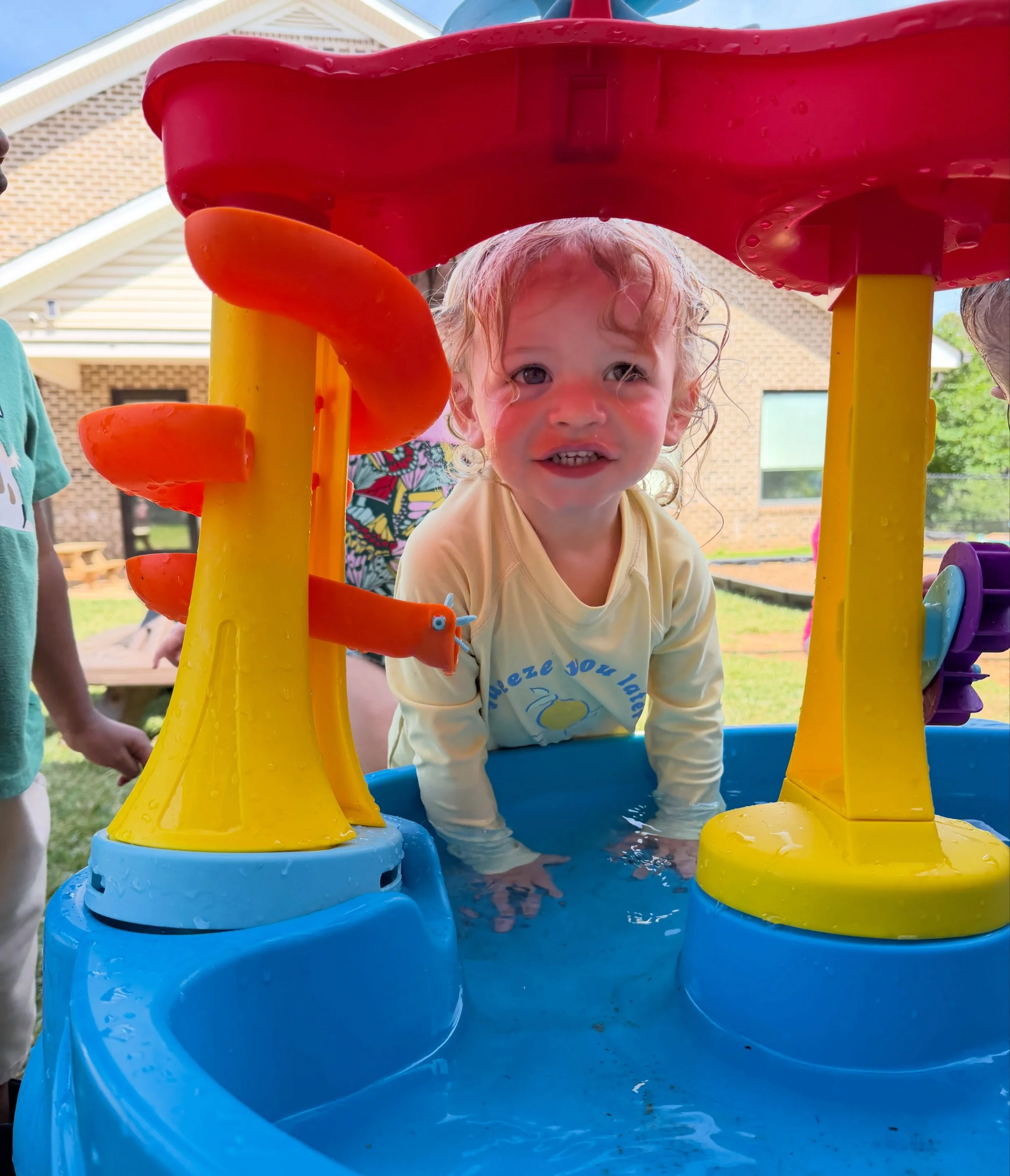 Not much beats the joy of the first toddler water day of the season! 💦☀️

The squeals of excitement, the splashes, the laughter, and the pure delight of discovering water in a whole new way&mdash;these are the moments that make summer so special. At